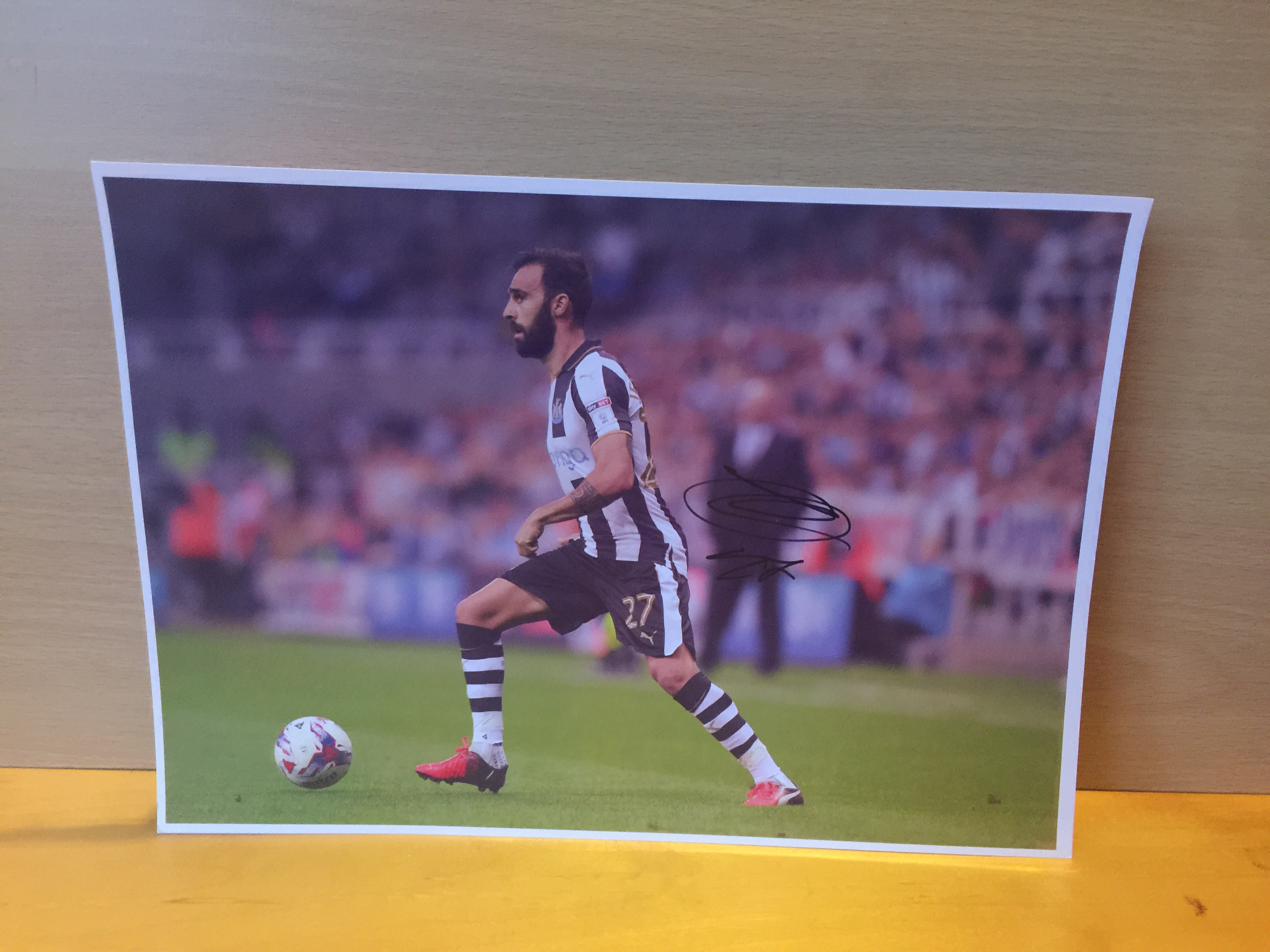 Jesús Gámez Signed Colour Photo