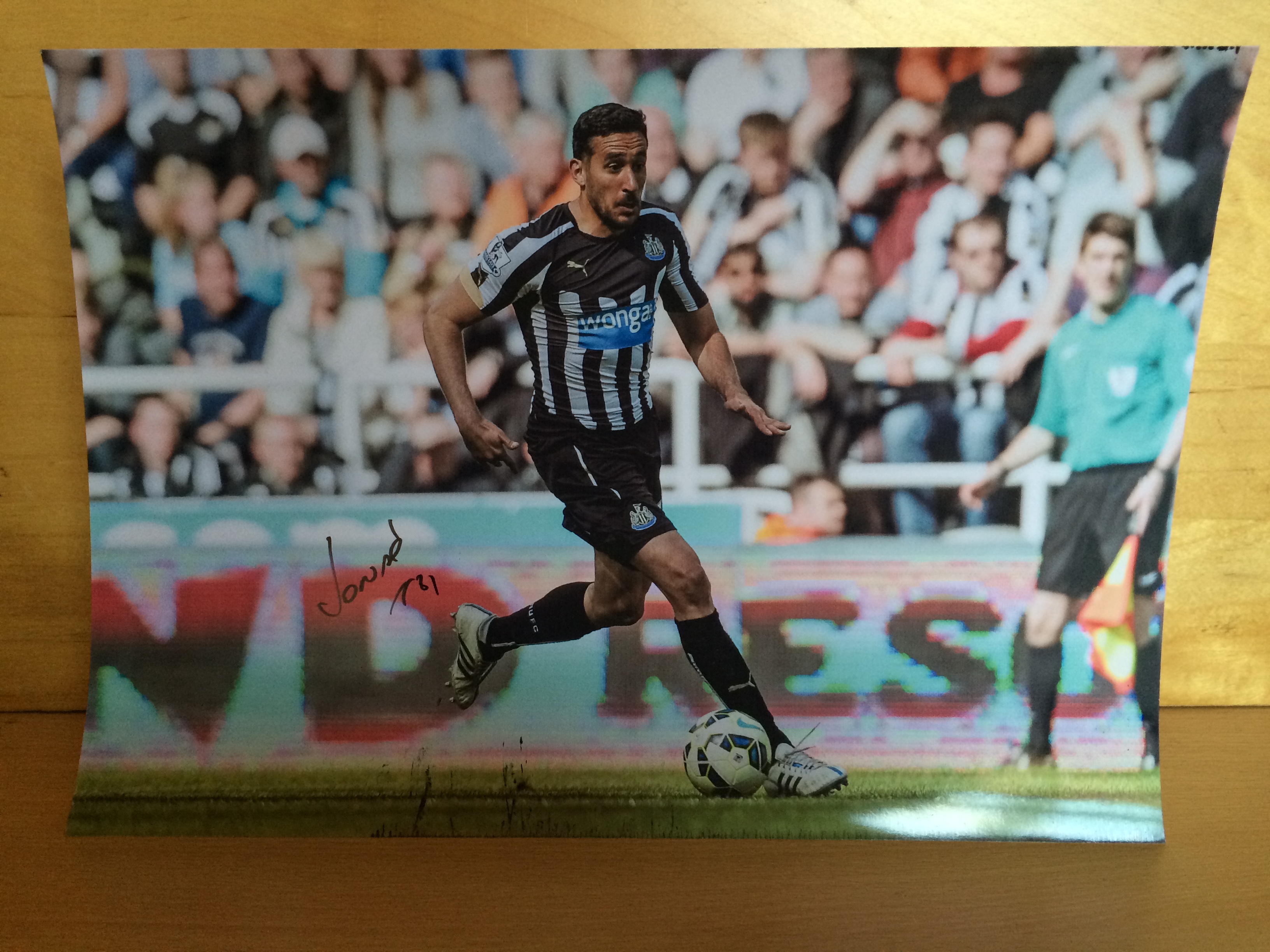Jonás Gutiérrez Signed Colour Photo Jonás Gutiérrez Signed Colour Photo