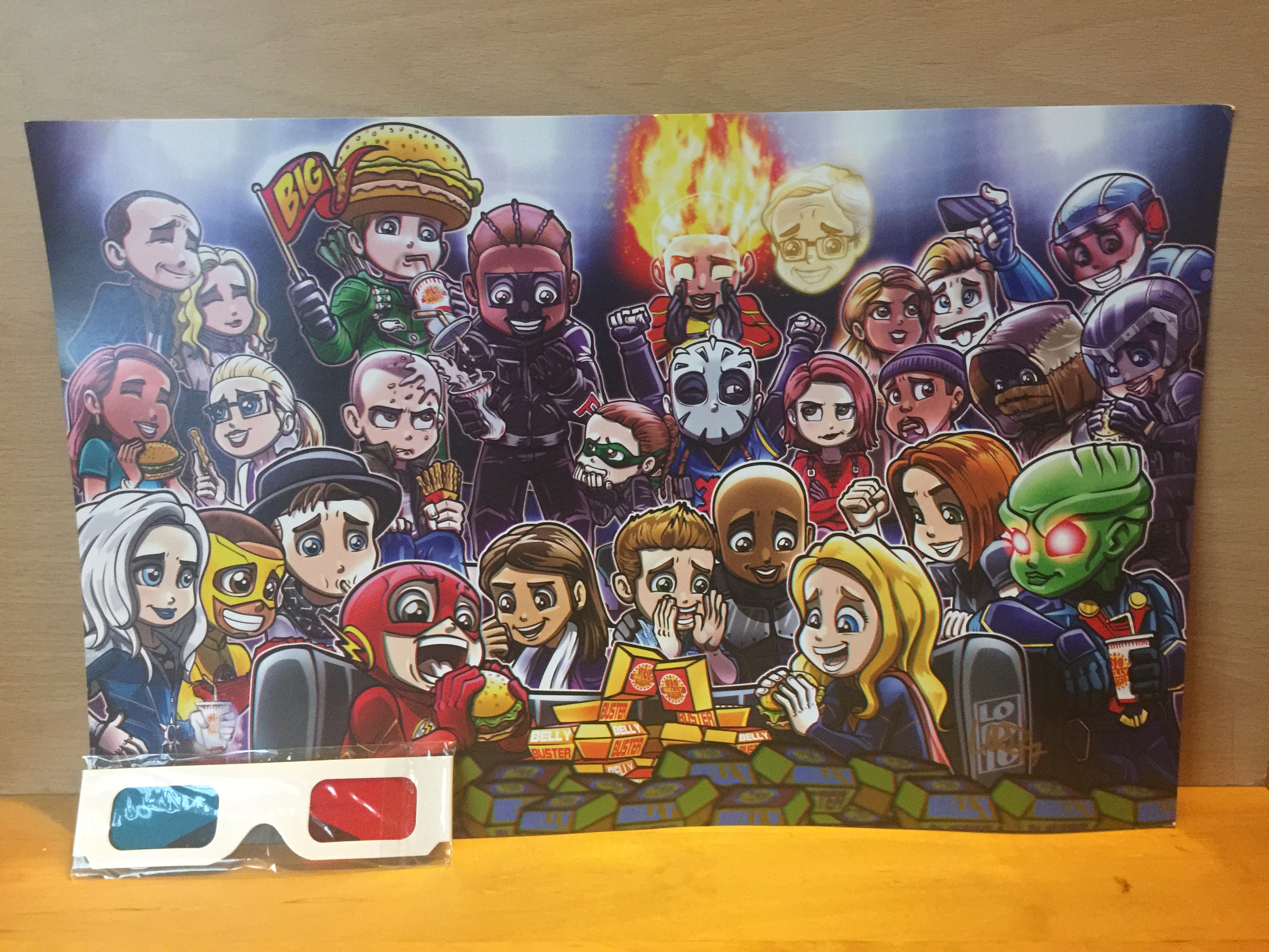 Lord Mesa Signed Colour Image