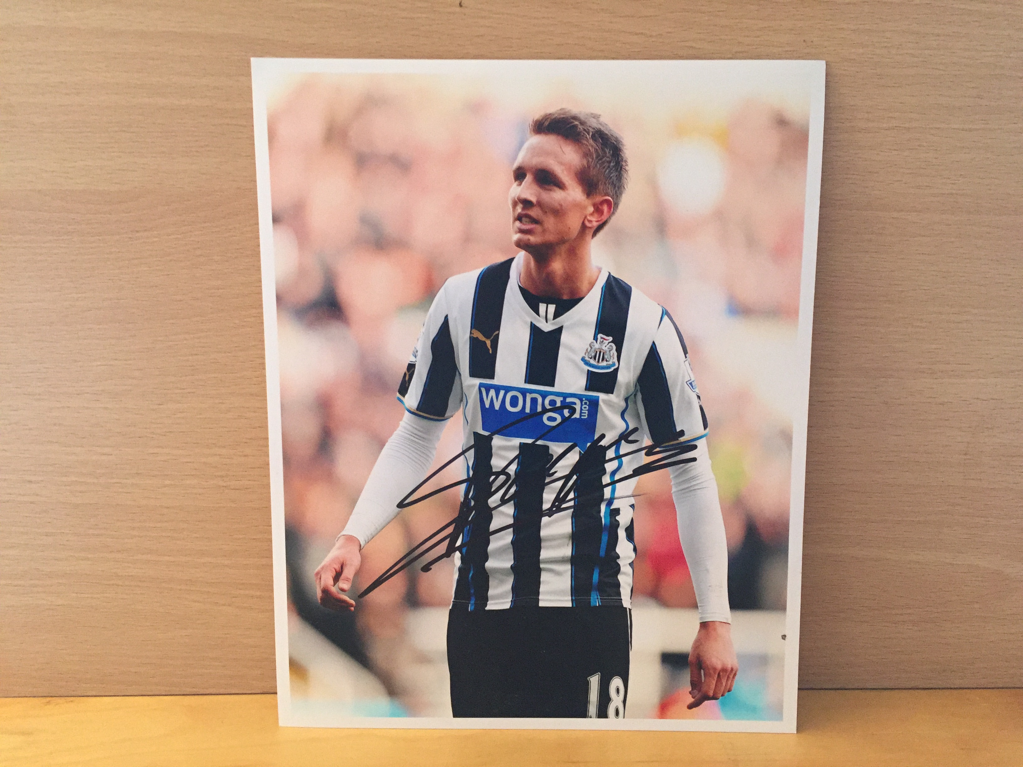 Luuk de Jong Signed Colour Photo