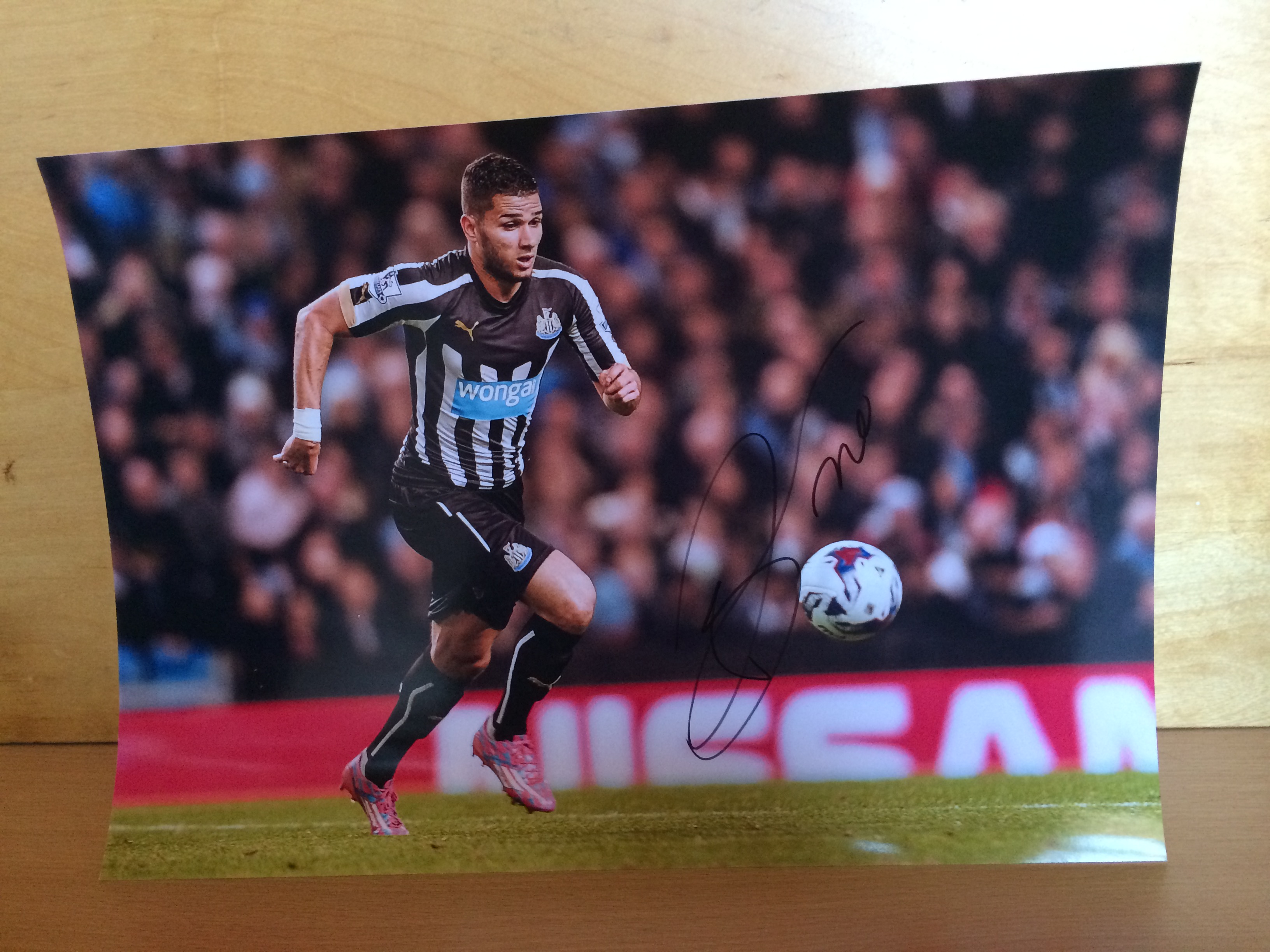 Mehdi Abeid Signed Colour Photo