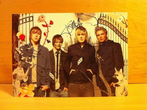 McFly Signed Colour Photo