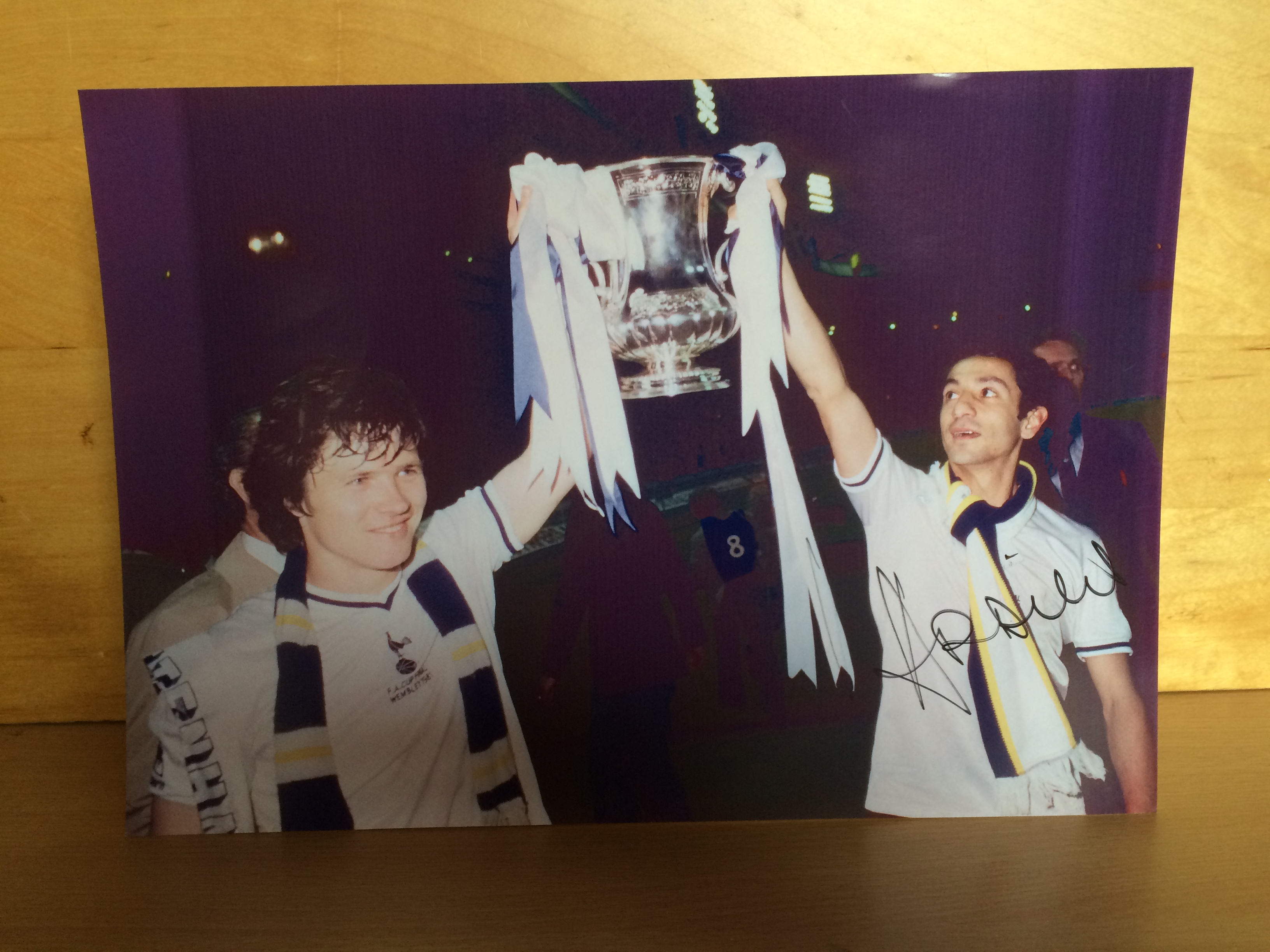 Ossie Ardiles Signed Colour Photo