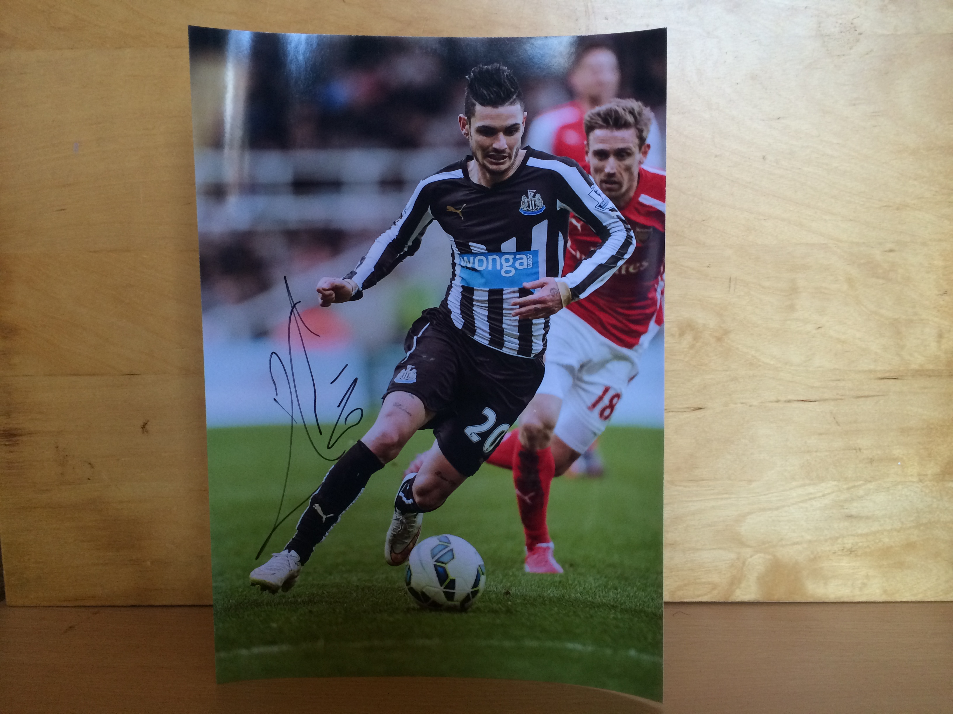 Rémy Cabella Signed Colour Photo