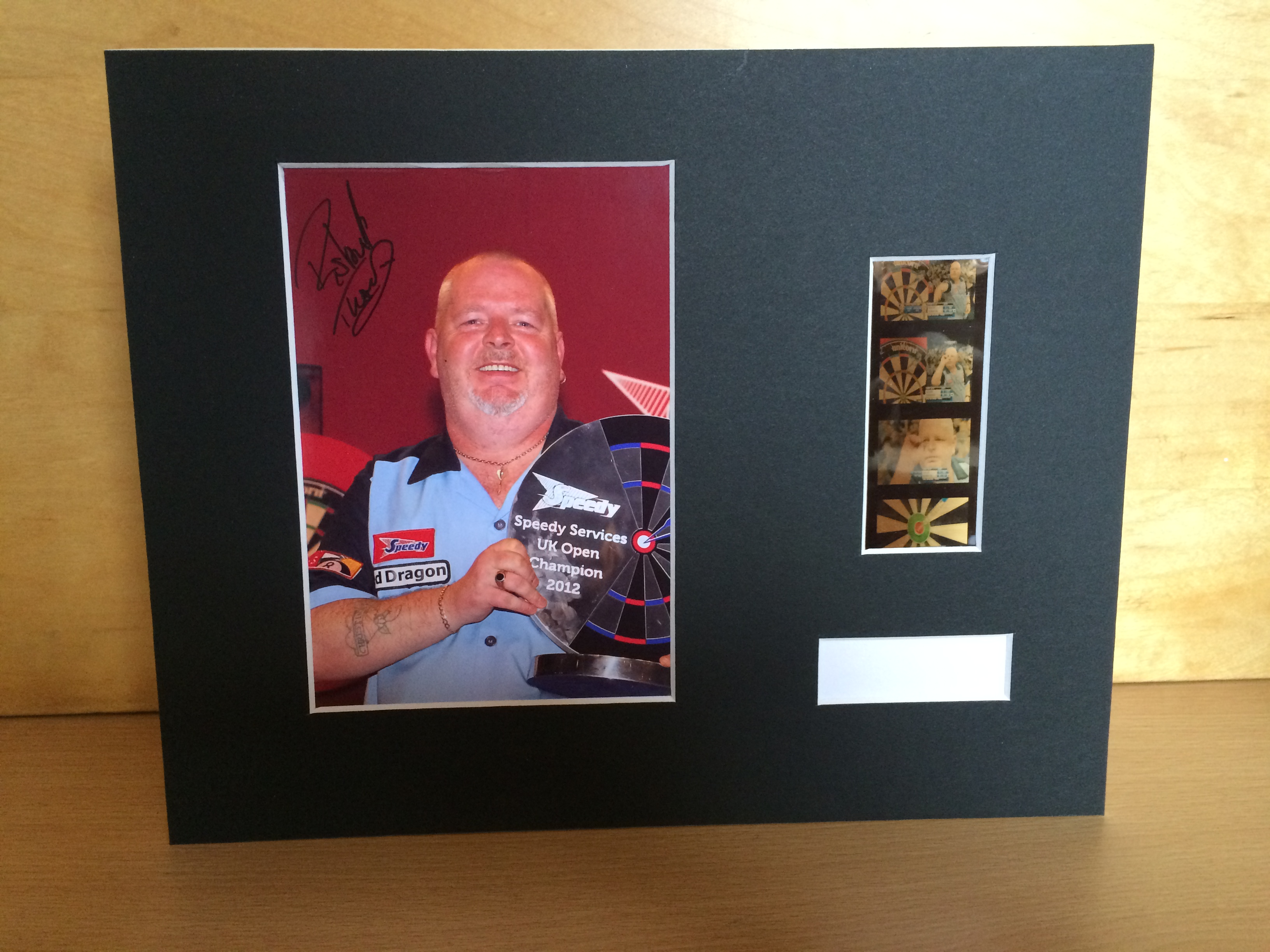Robert Thornton Signed Film Mount