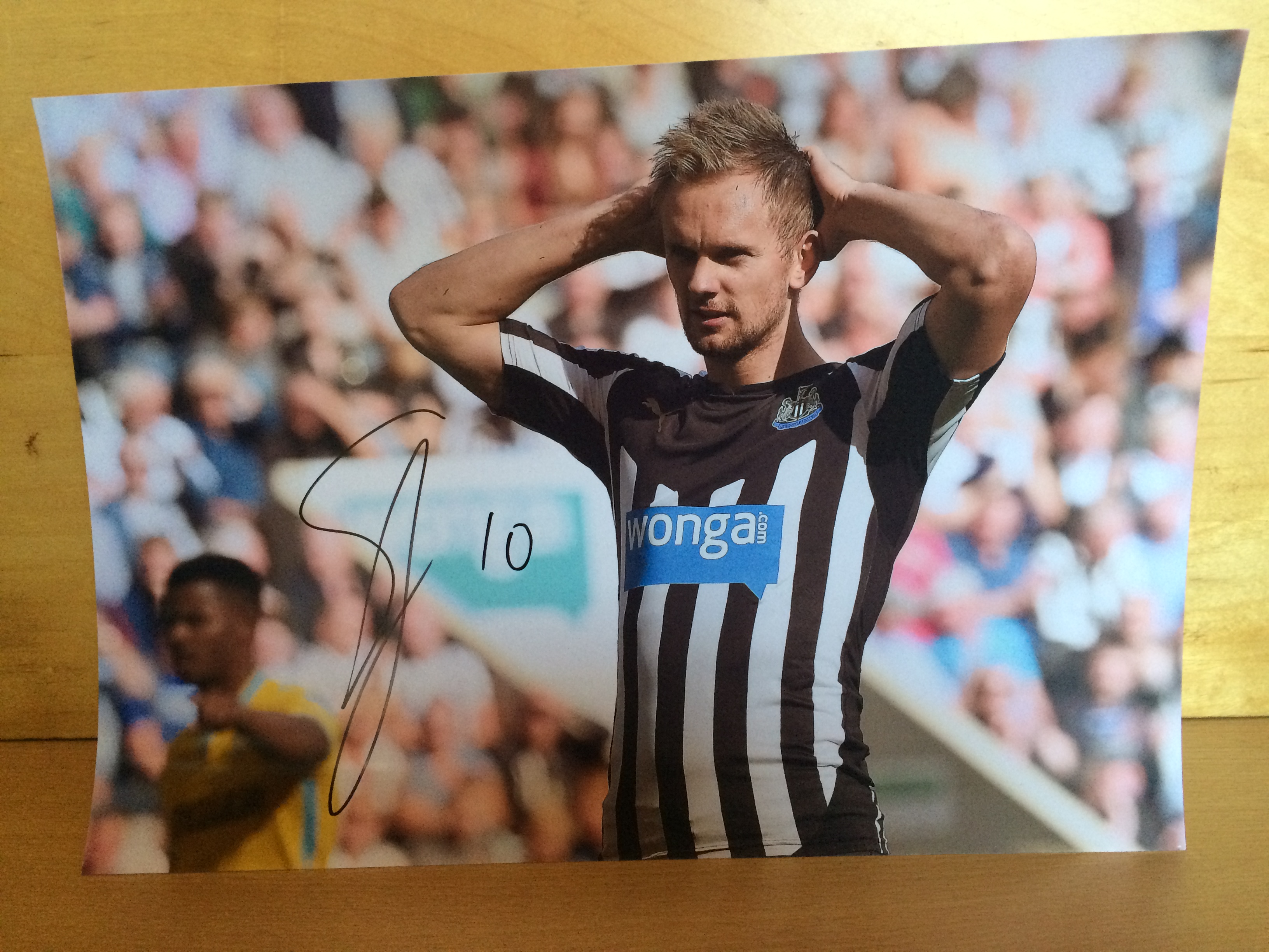 Siem de Jong Signed Colour Photo
