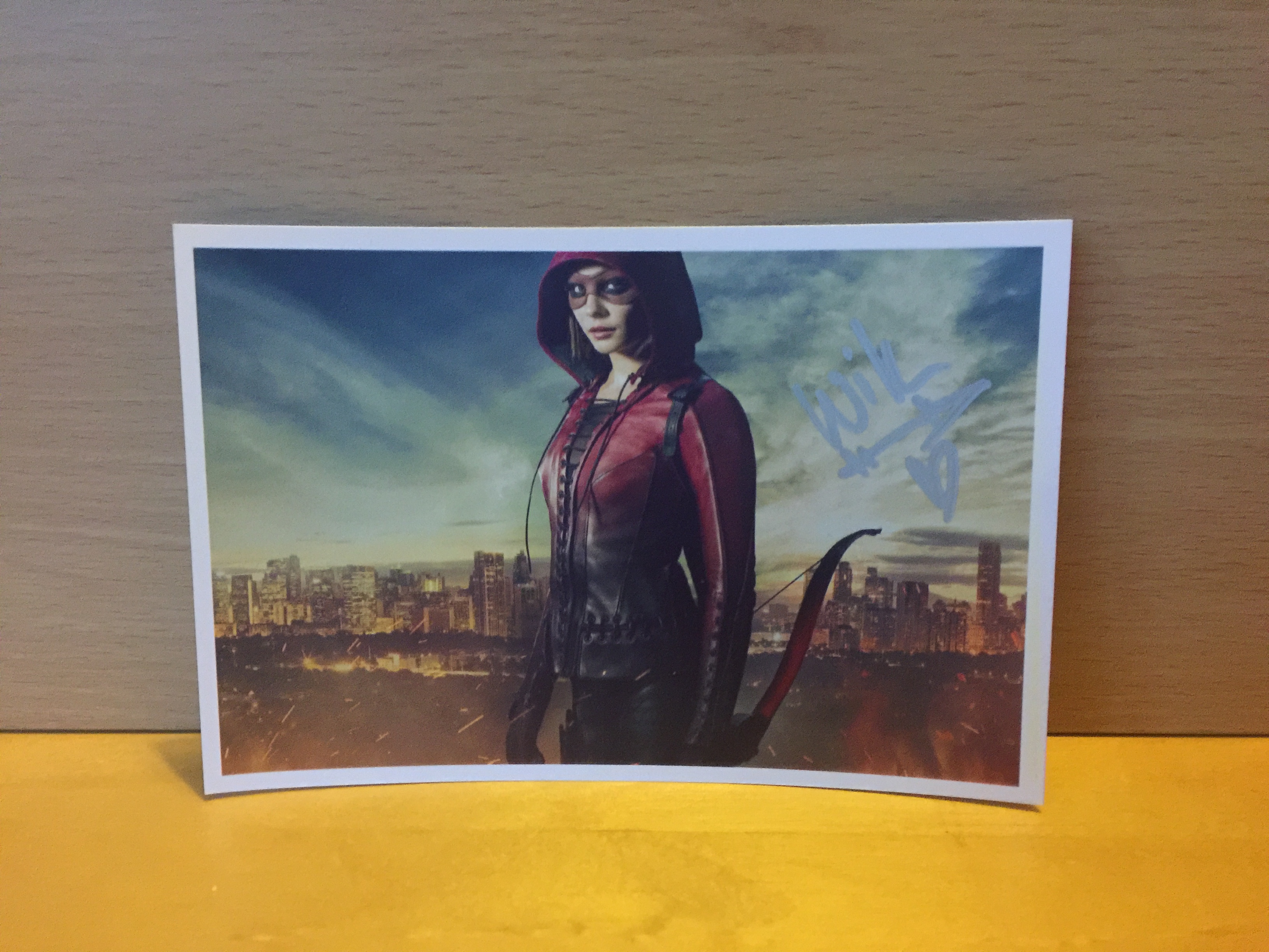 Willa Holland Signed Colour Photo