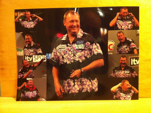 Wayne Mardle Signed A3 Colour Photo Wayne Mardle Signed A3 Colour Photo