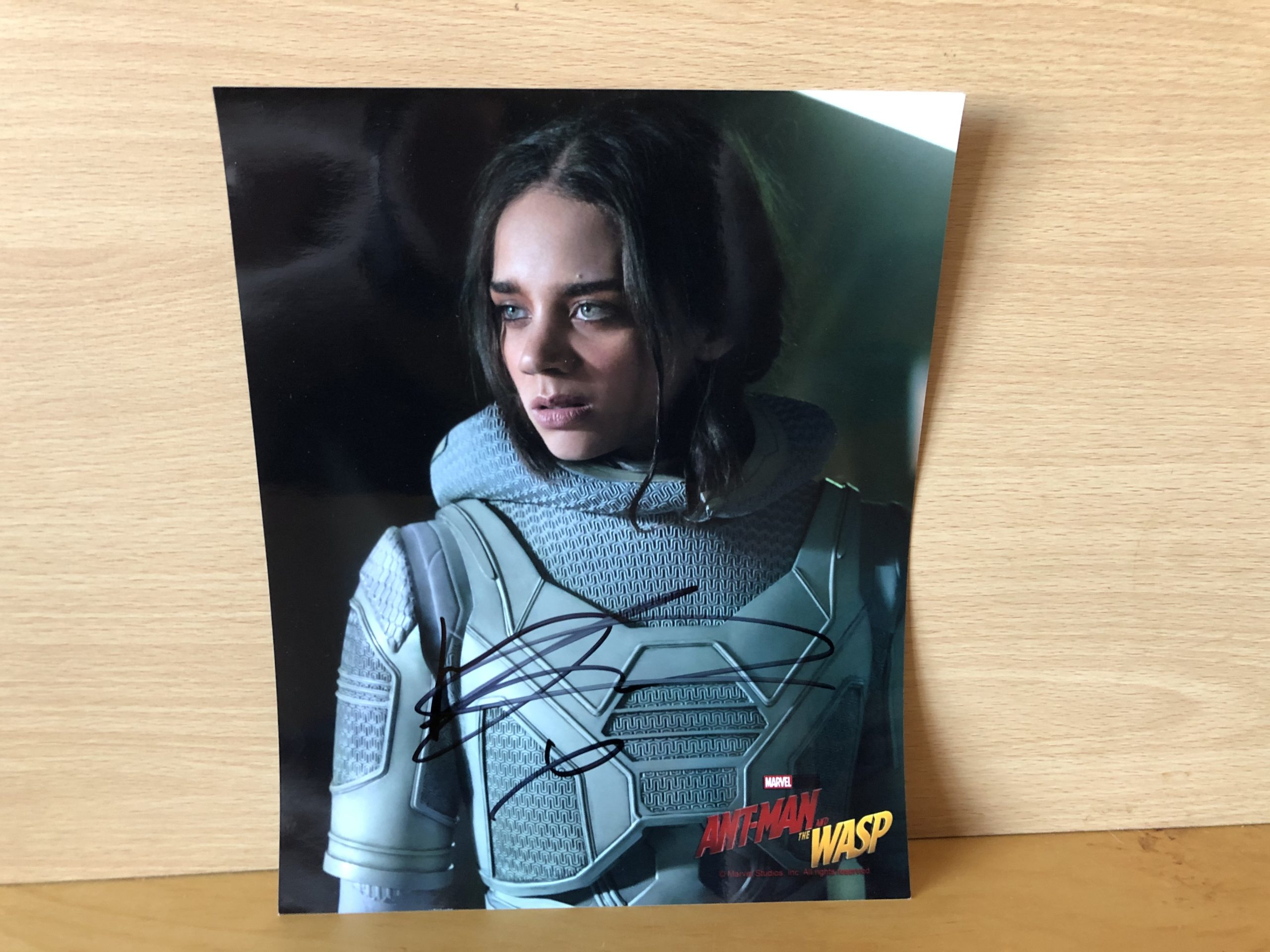 Hannah John-Kamen Signed Colour Photo