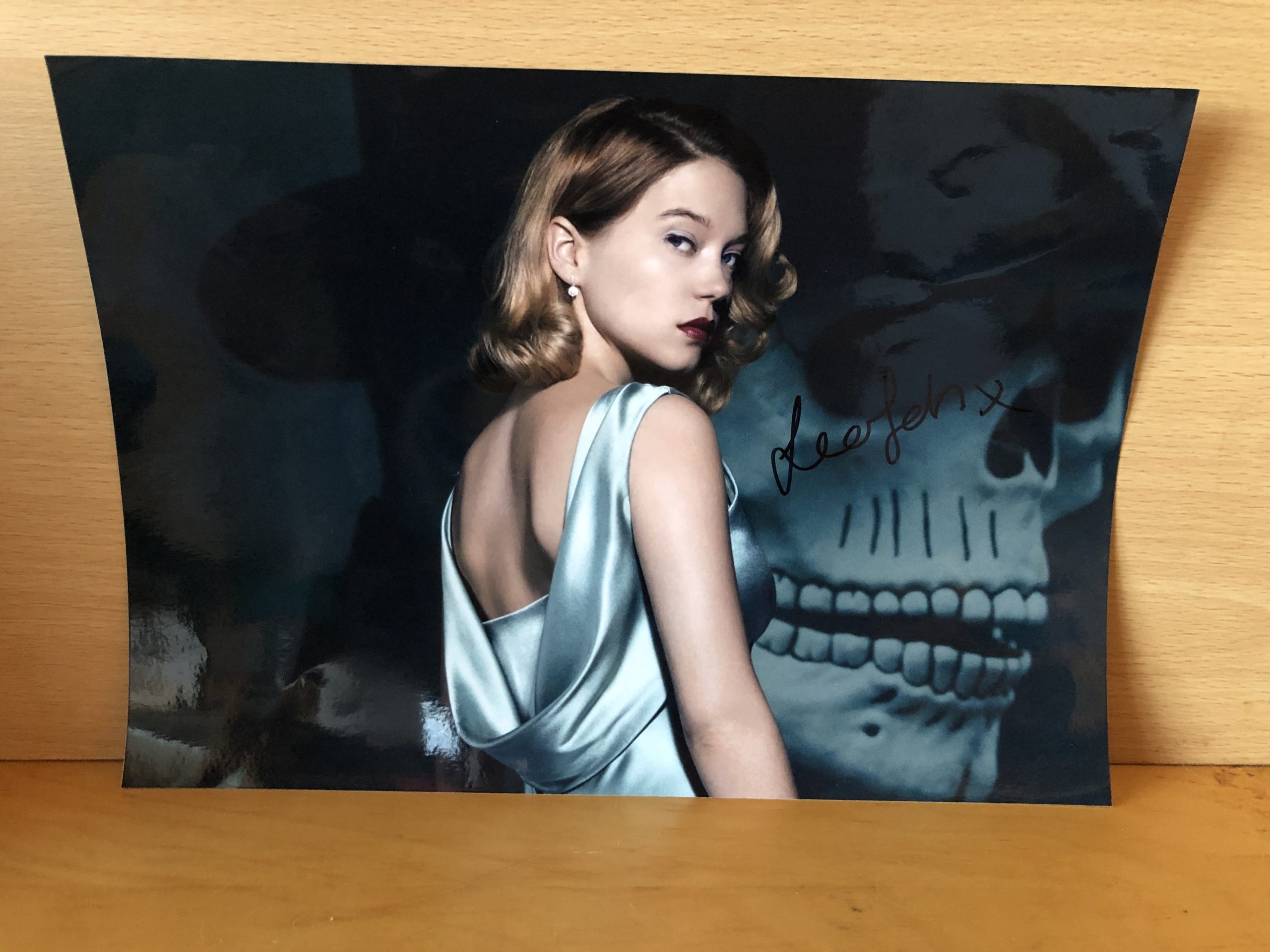 Léa Seydoux Signed Colour Photo