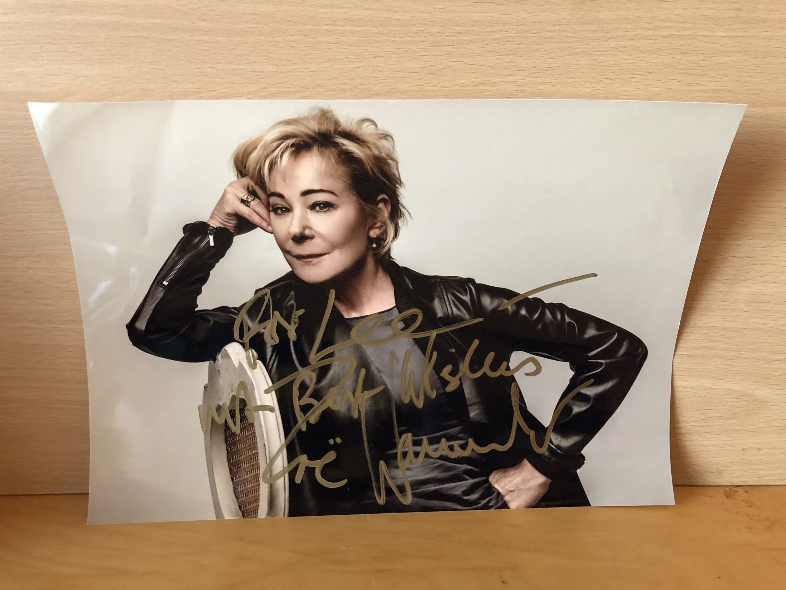 Zoë Wanamaker Signed Colour Photo