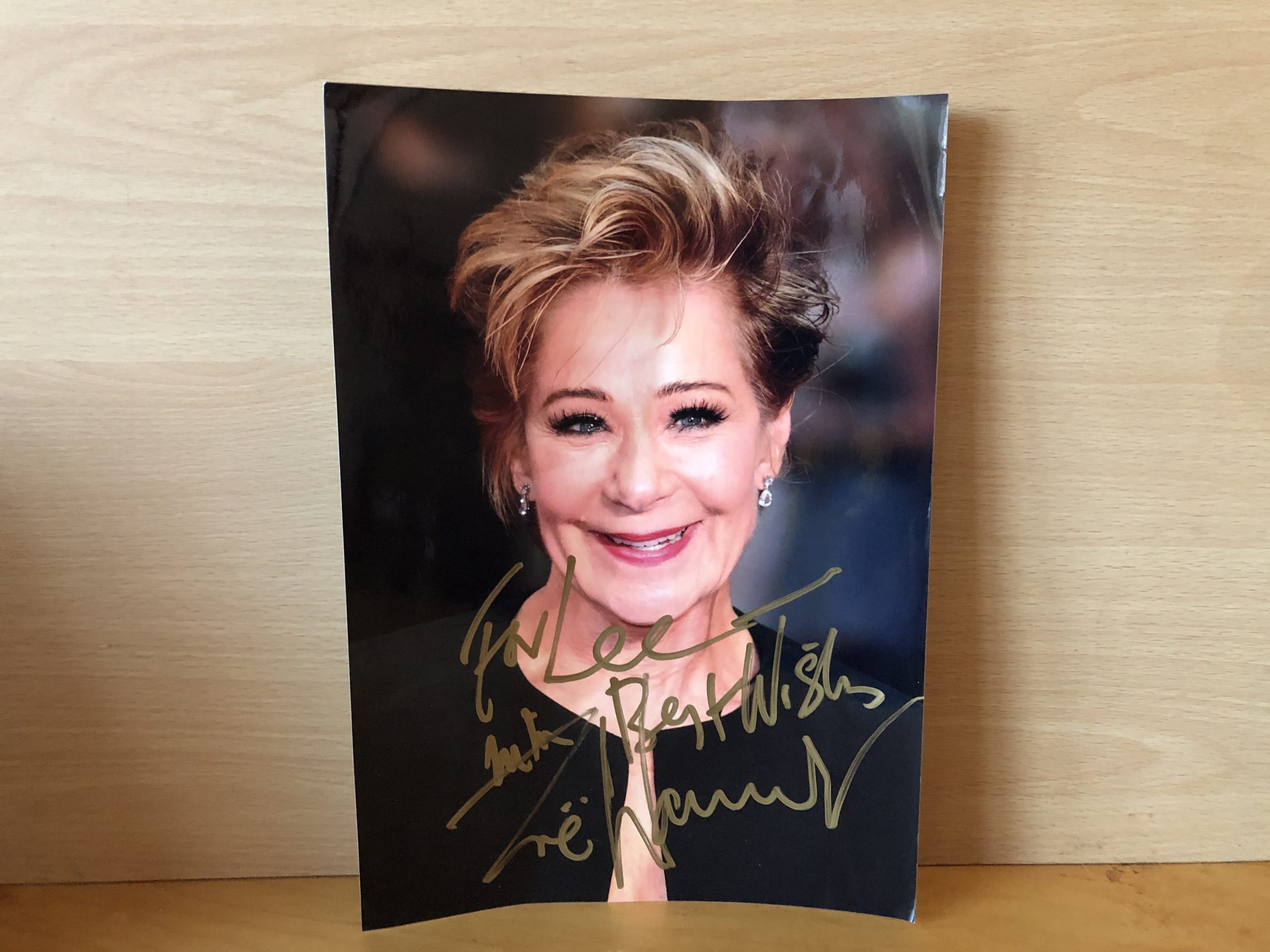 Zoë Wanamaker Signed Colour Photo