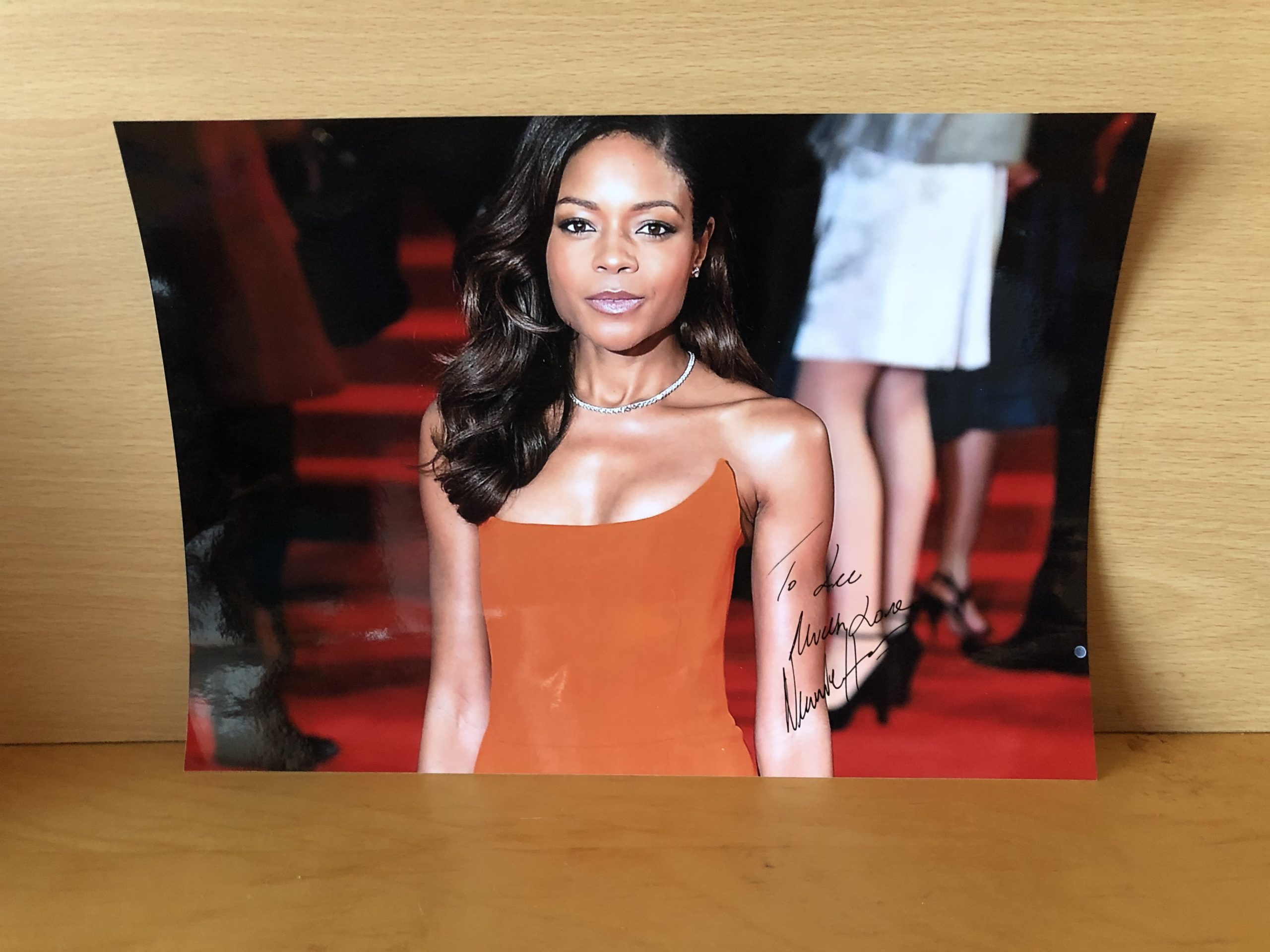 Naomie Harris Signed Colour Photo
