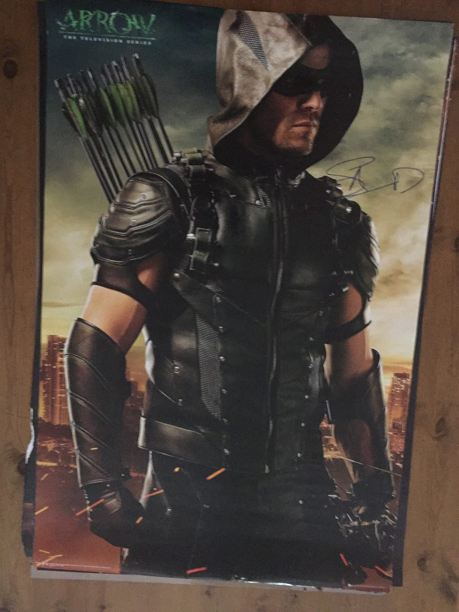 Stephen Amell Signed Poster Stephen Amell Signed Poster