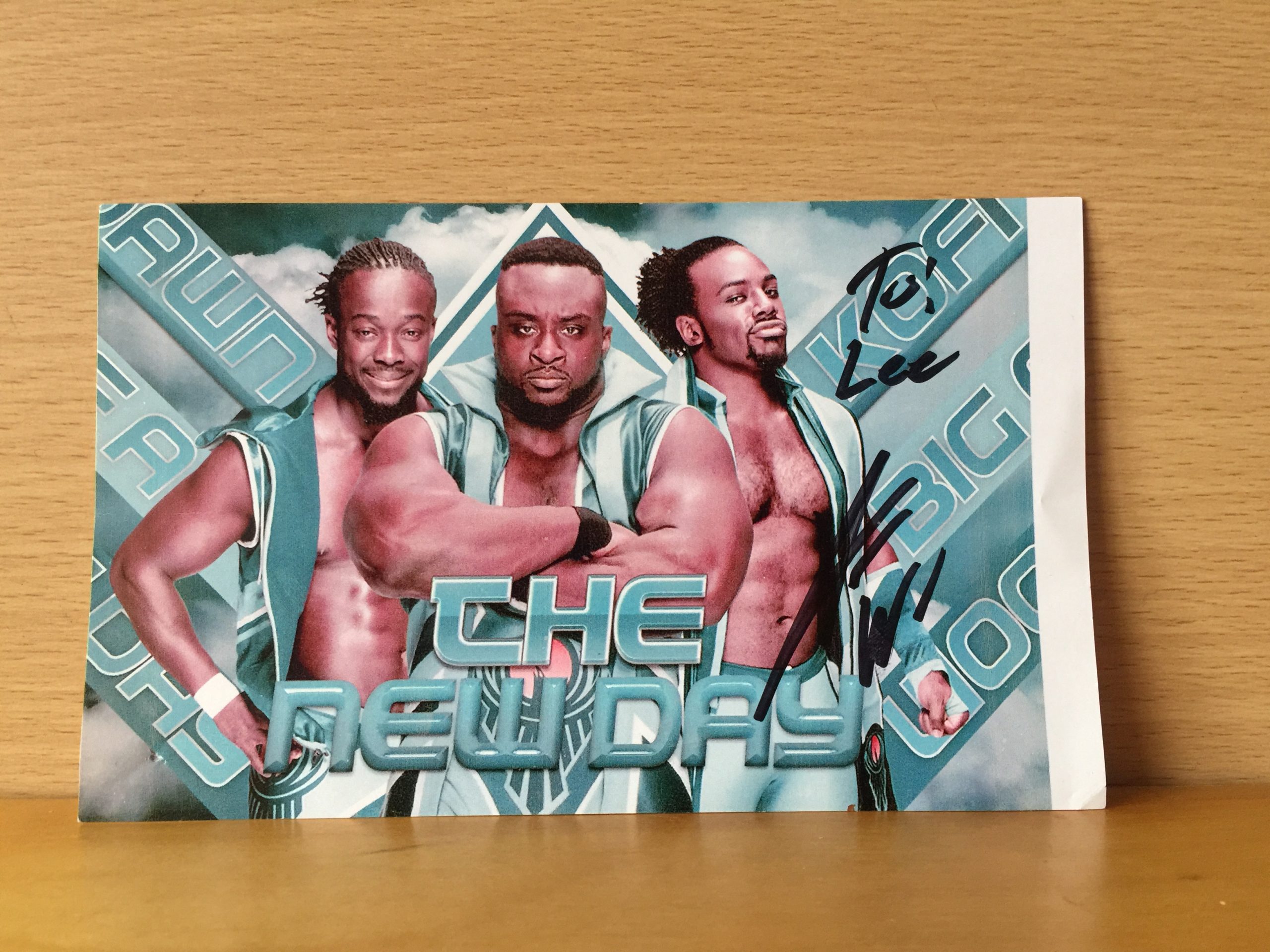 Xavier Woods Signed Colour Photo Xavier Woods Signed Colour Photo