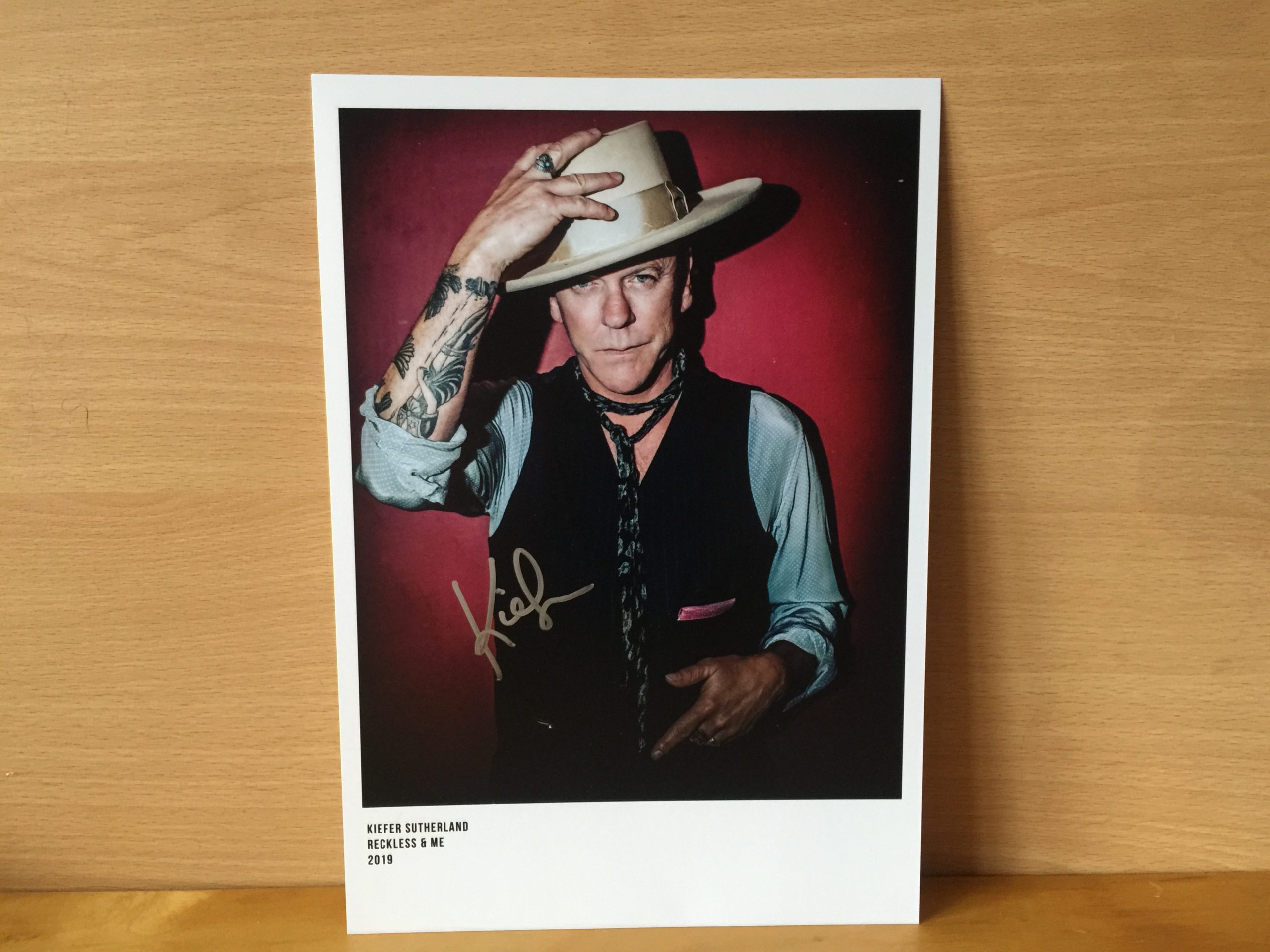 Kiefer Sutherland Signed Colour Photo
