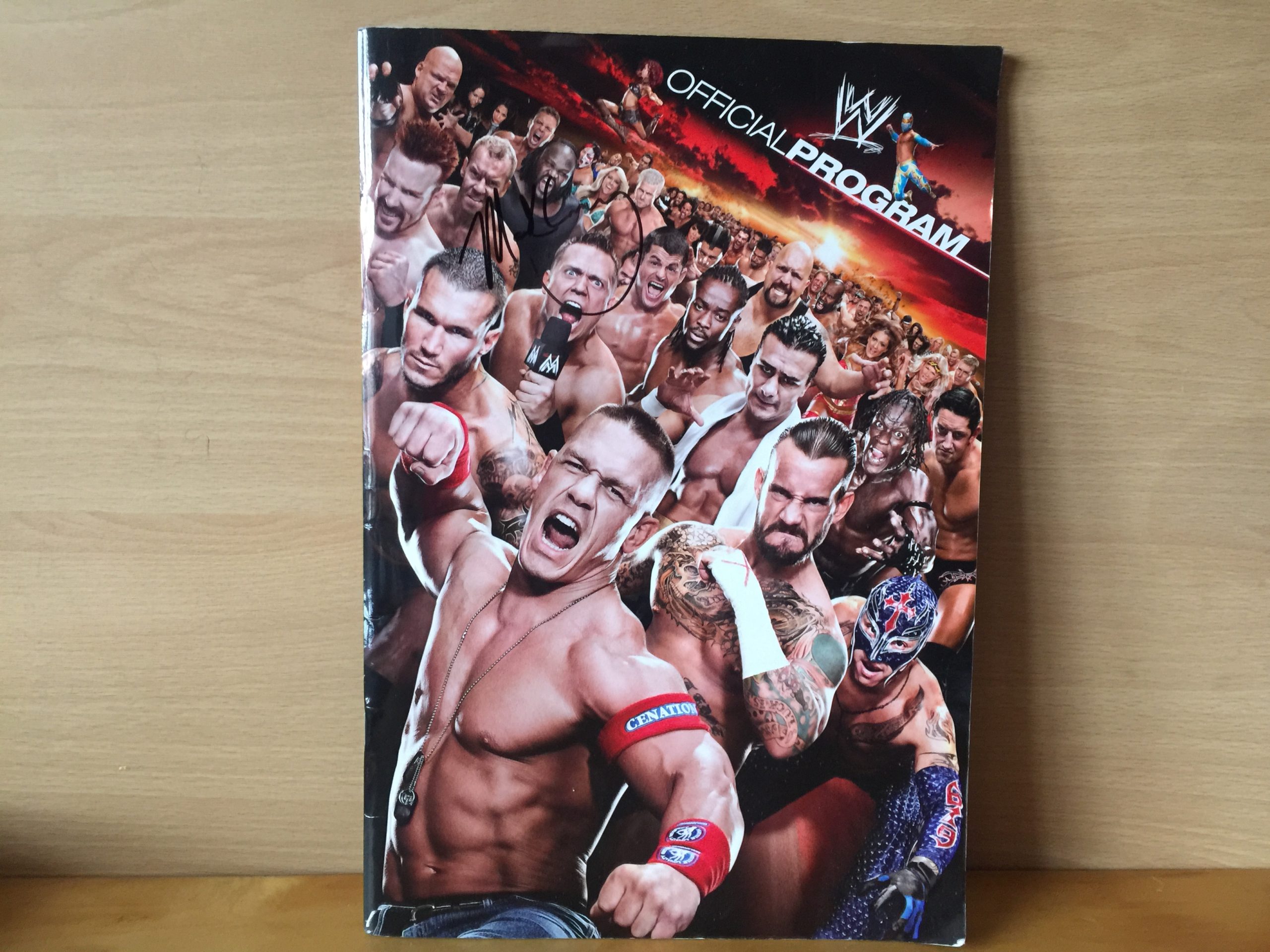 Mark Henry Signed Wrestling Programme Mark Henry Signed Wrestling Programme