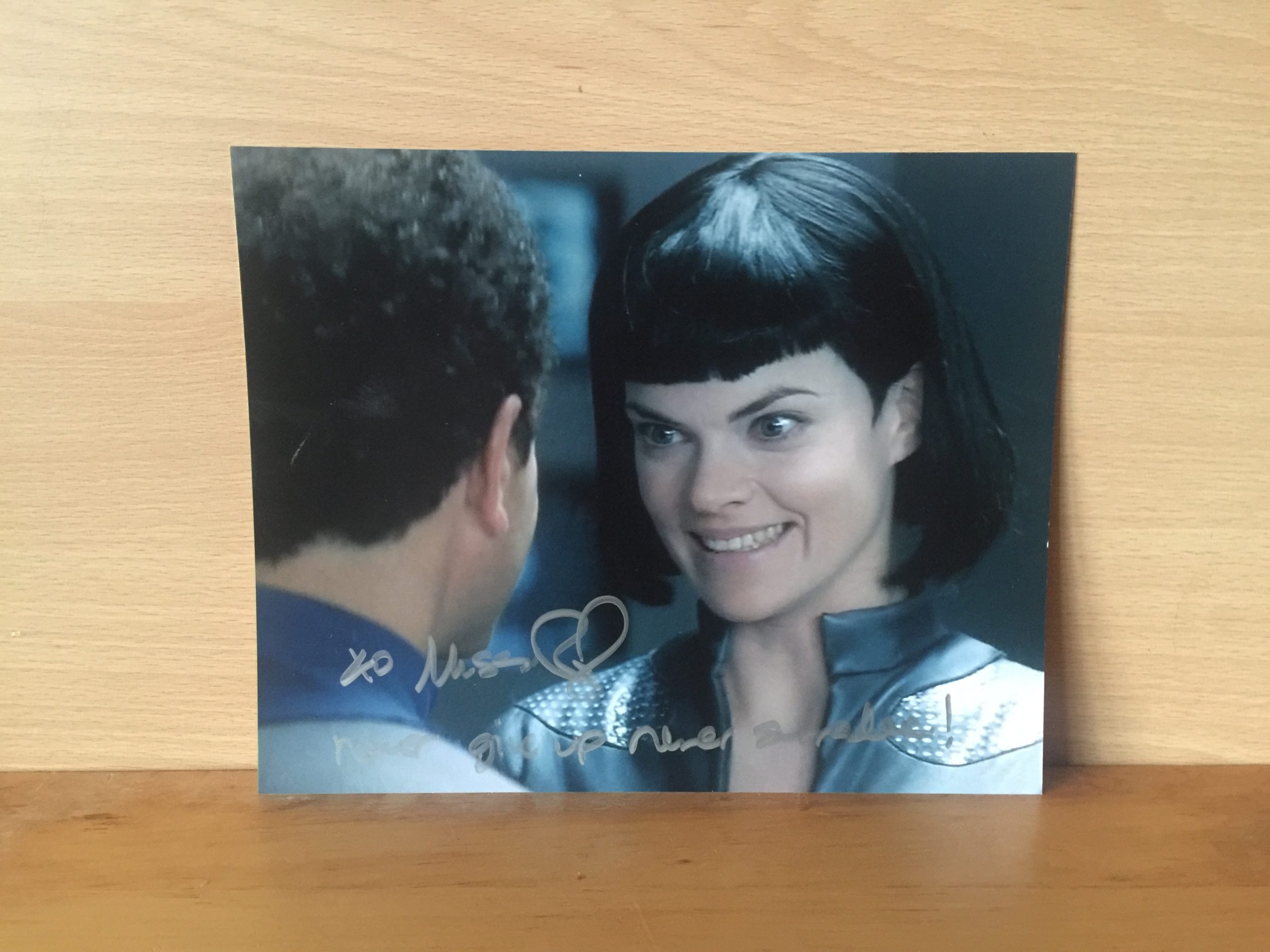 Unknown Signed Colour Photo Unknown Signed Colour Photo