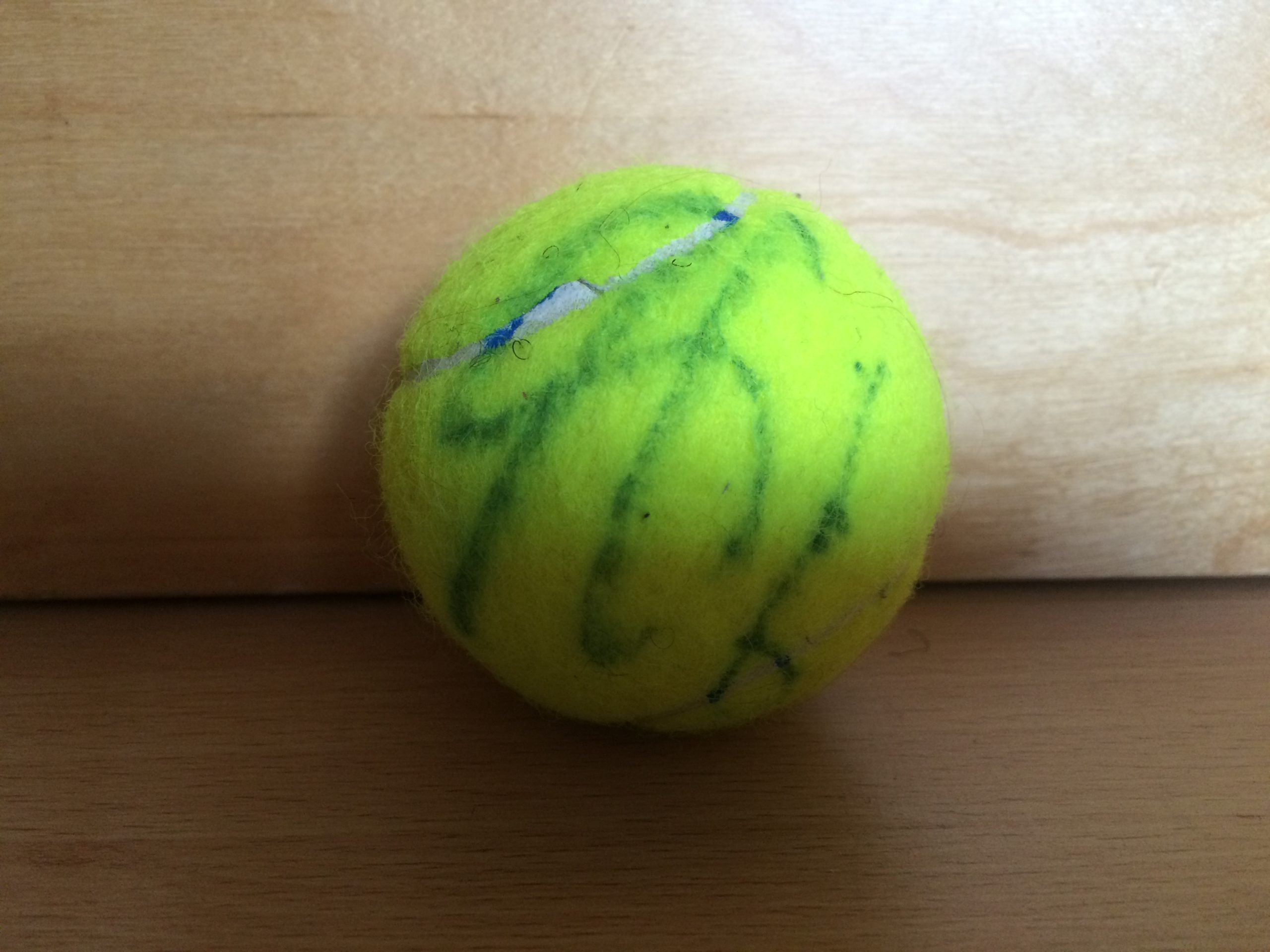 Unknown Signature on Tennis ball