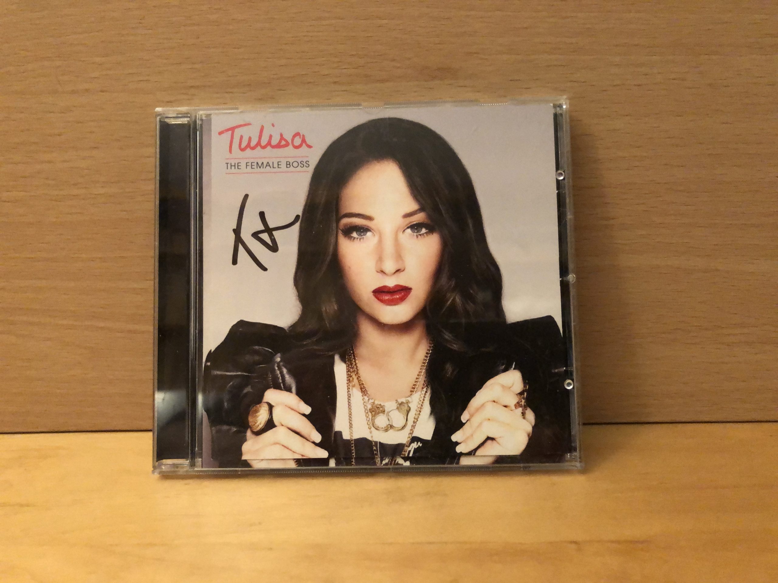 Tulisa Signed CD Album Cover