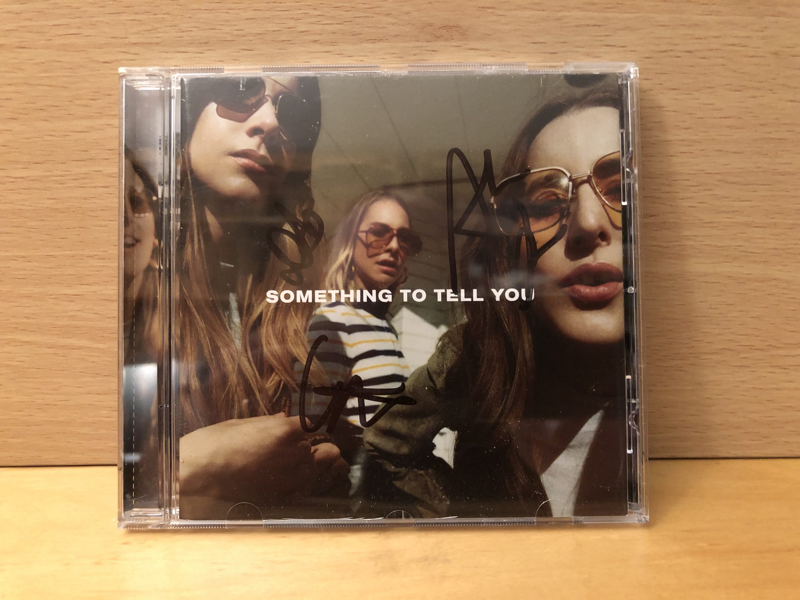 Este Haim, Danielle Haim, Alana Haim – Haim Signed CD Album Cover
