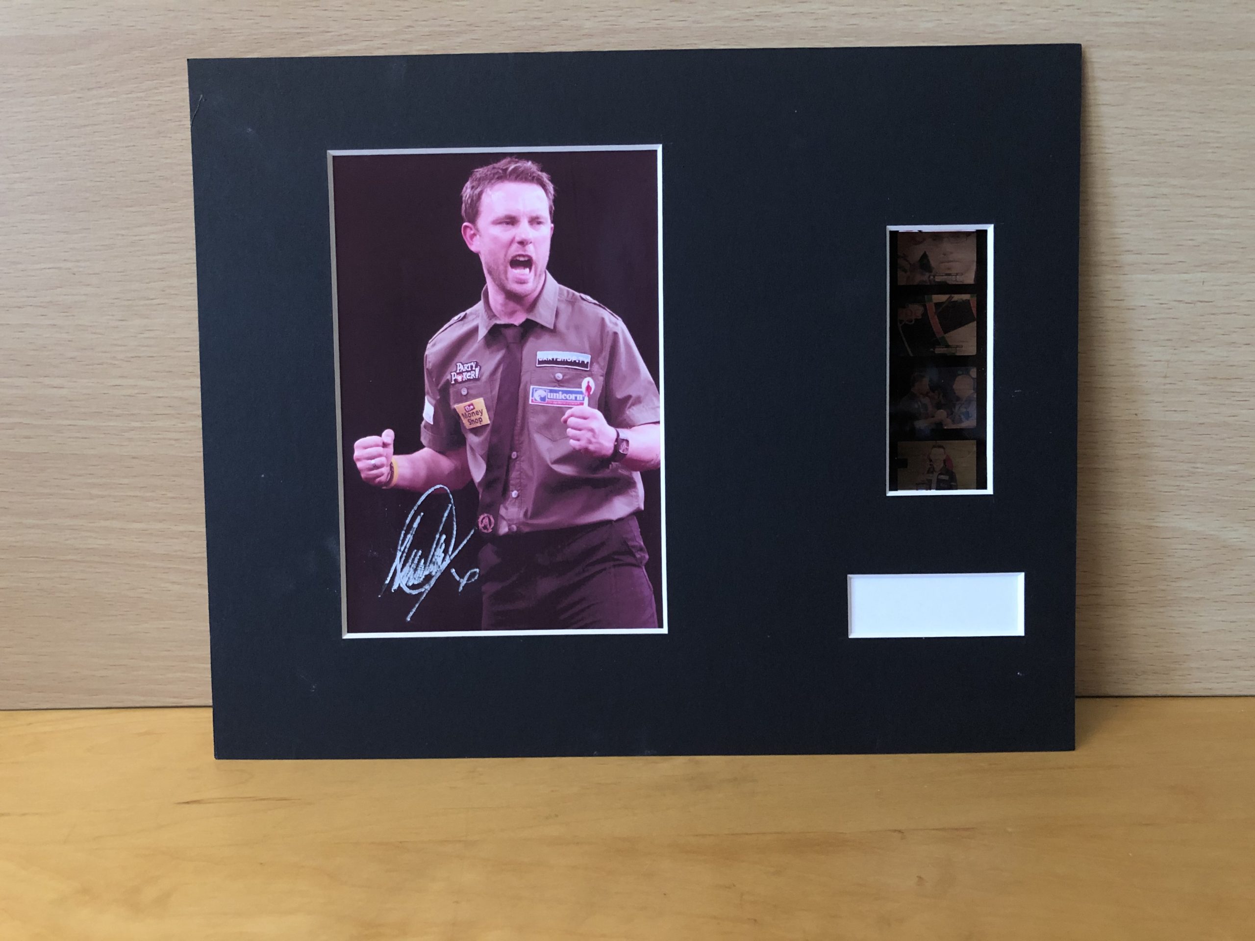 Paul Nicholson Signed Film Mount Paul Nicholson Signed Film Mount