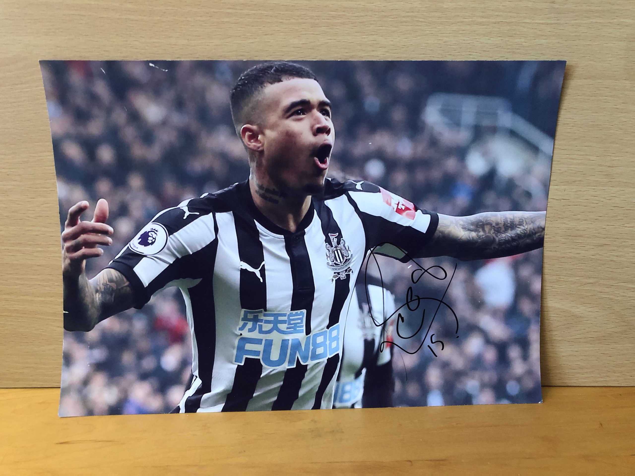 Kenedy Signed Colour Photo Kenedy Signed Colour Photo
