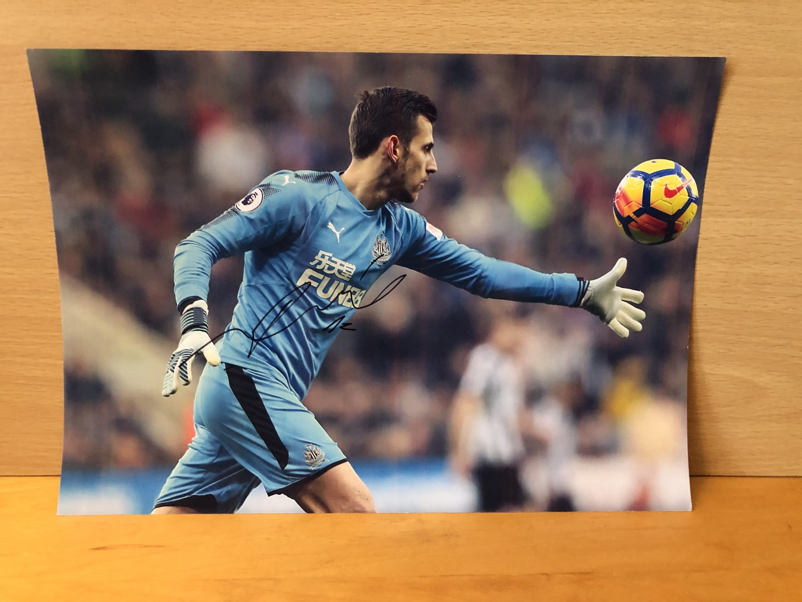 Martin Dúbravka Signed Colour Photo Martin Dúbravka Signed Colour Photo