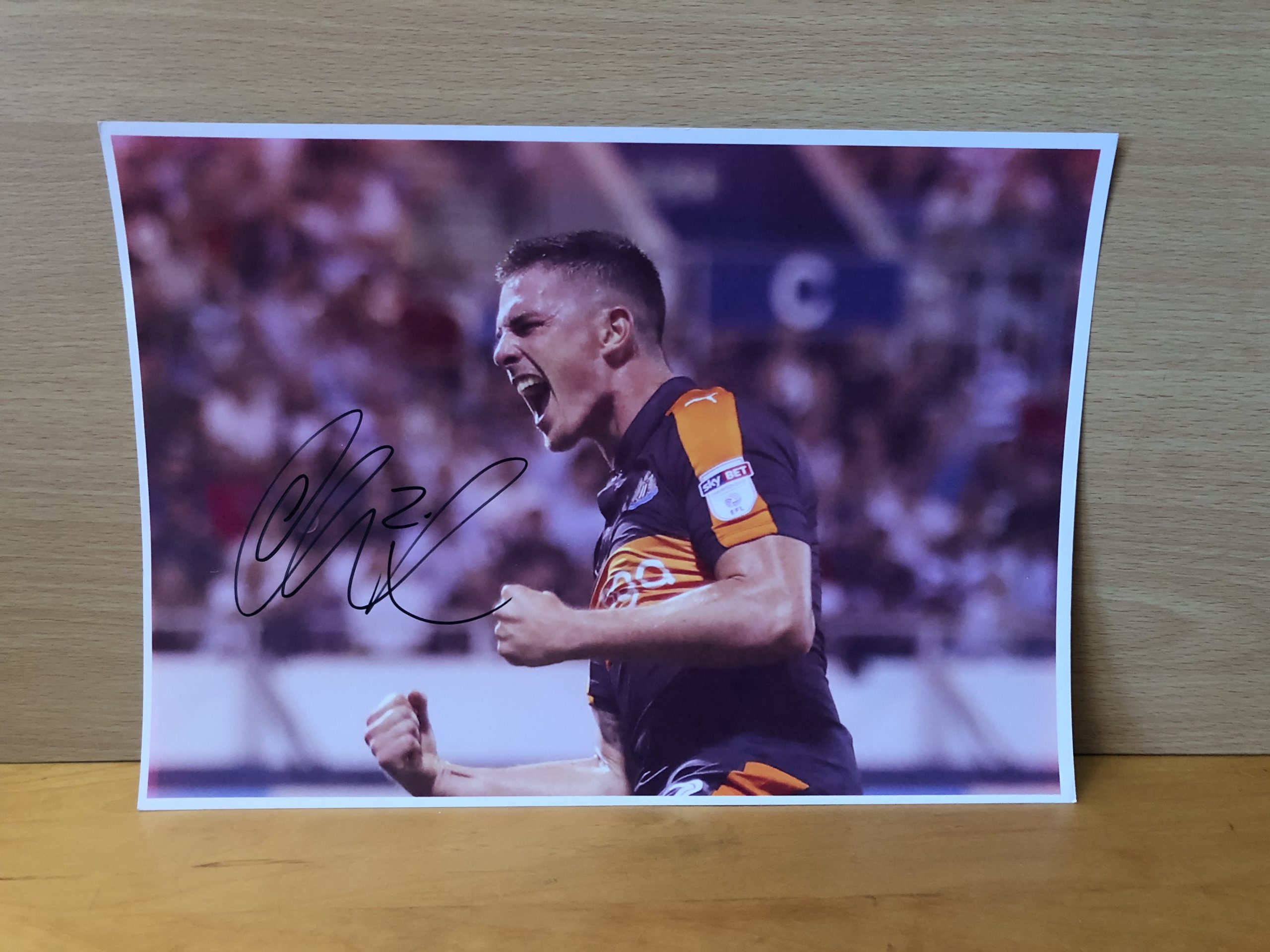 Ciaran Clark Signed Colour Photo Ciaran Clark Signed Colour Photo