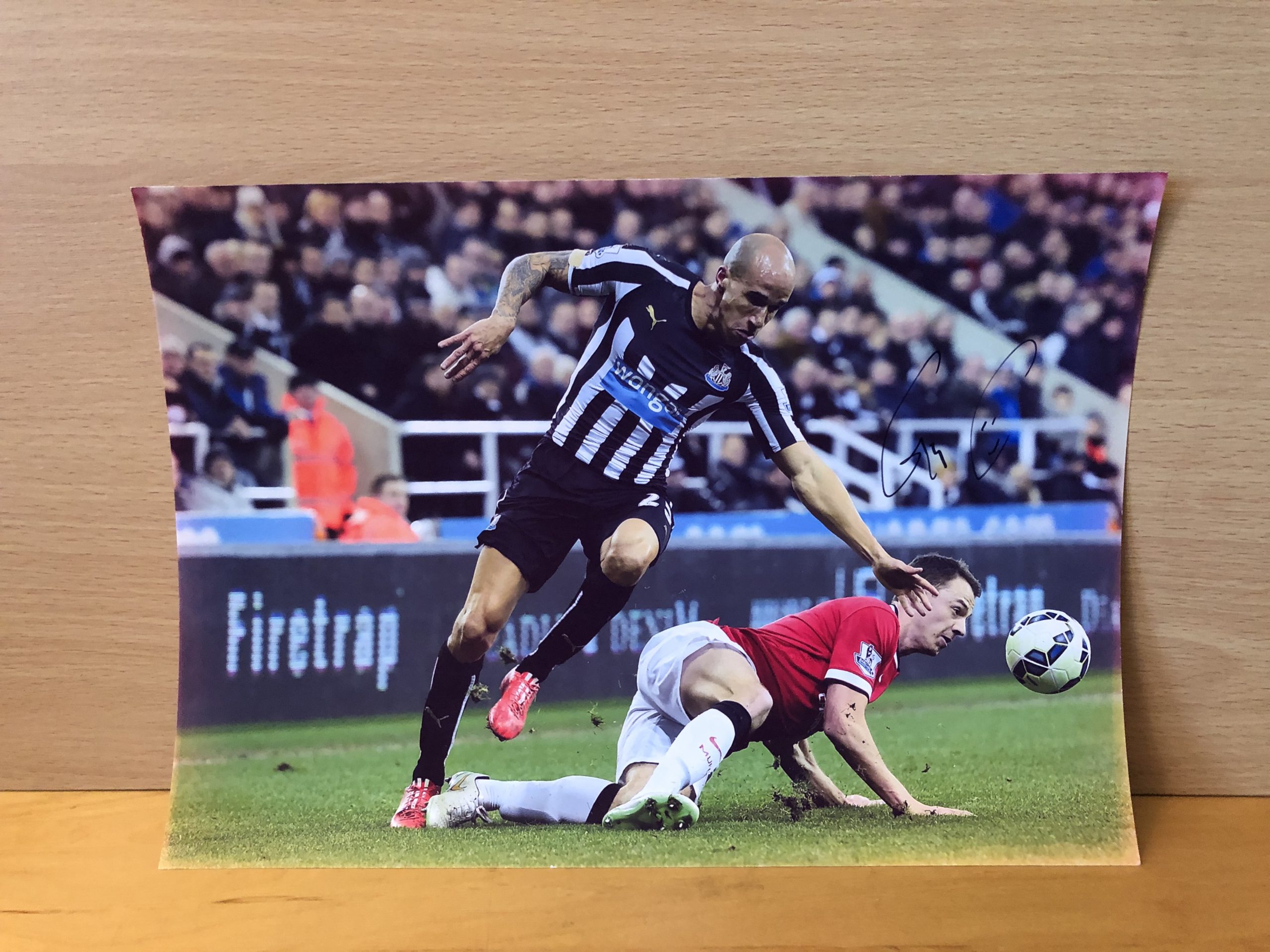 Gabriel Obertan Signed Colour Photo Gabriel Obertan Signed Colour Photo