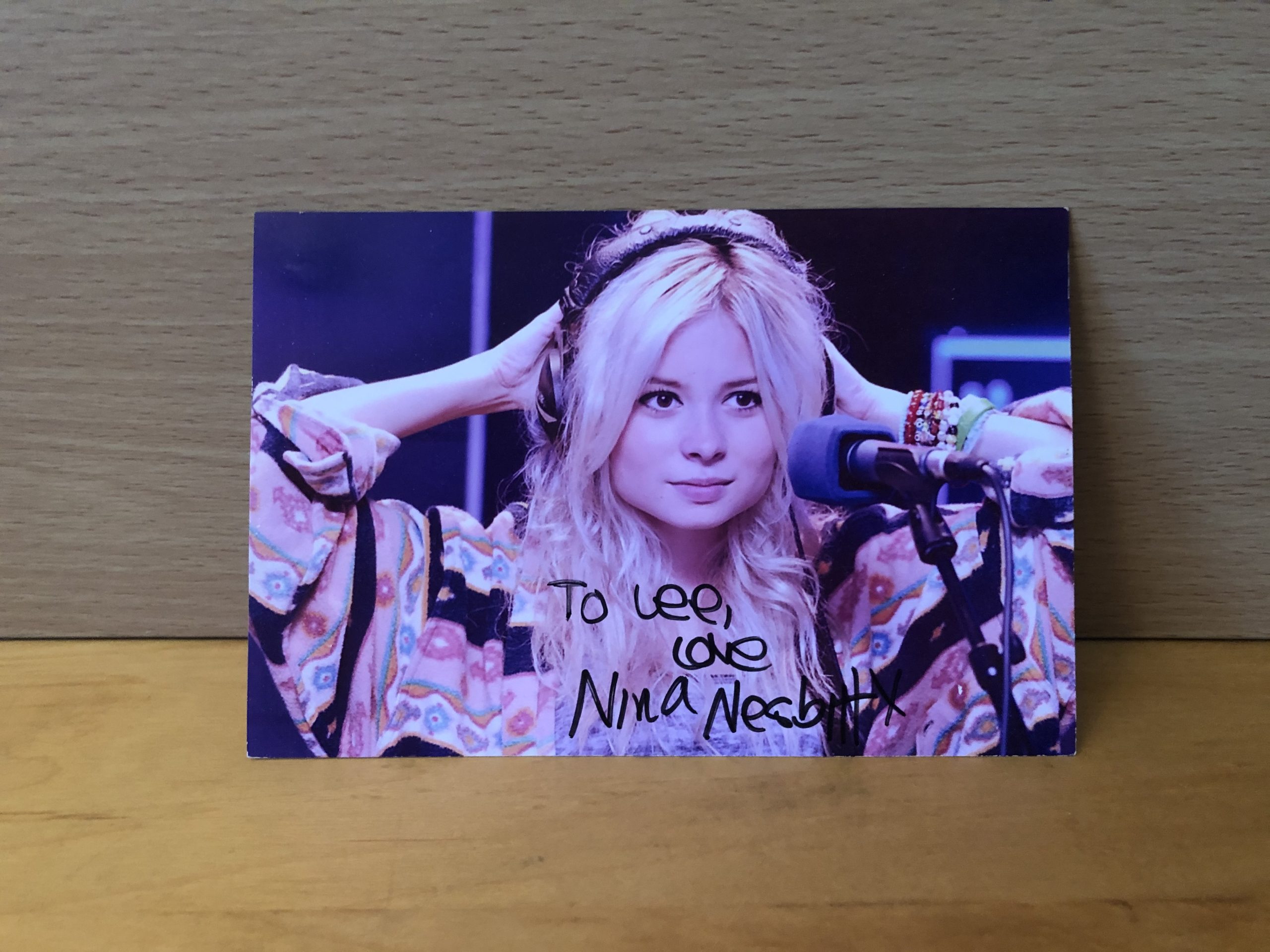 Nina Nesbitt Signed Colour Photo
