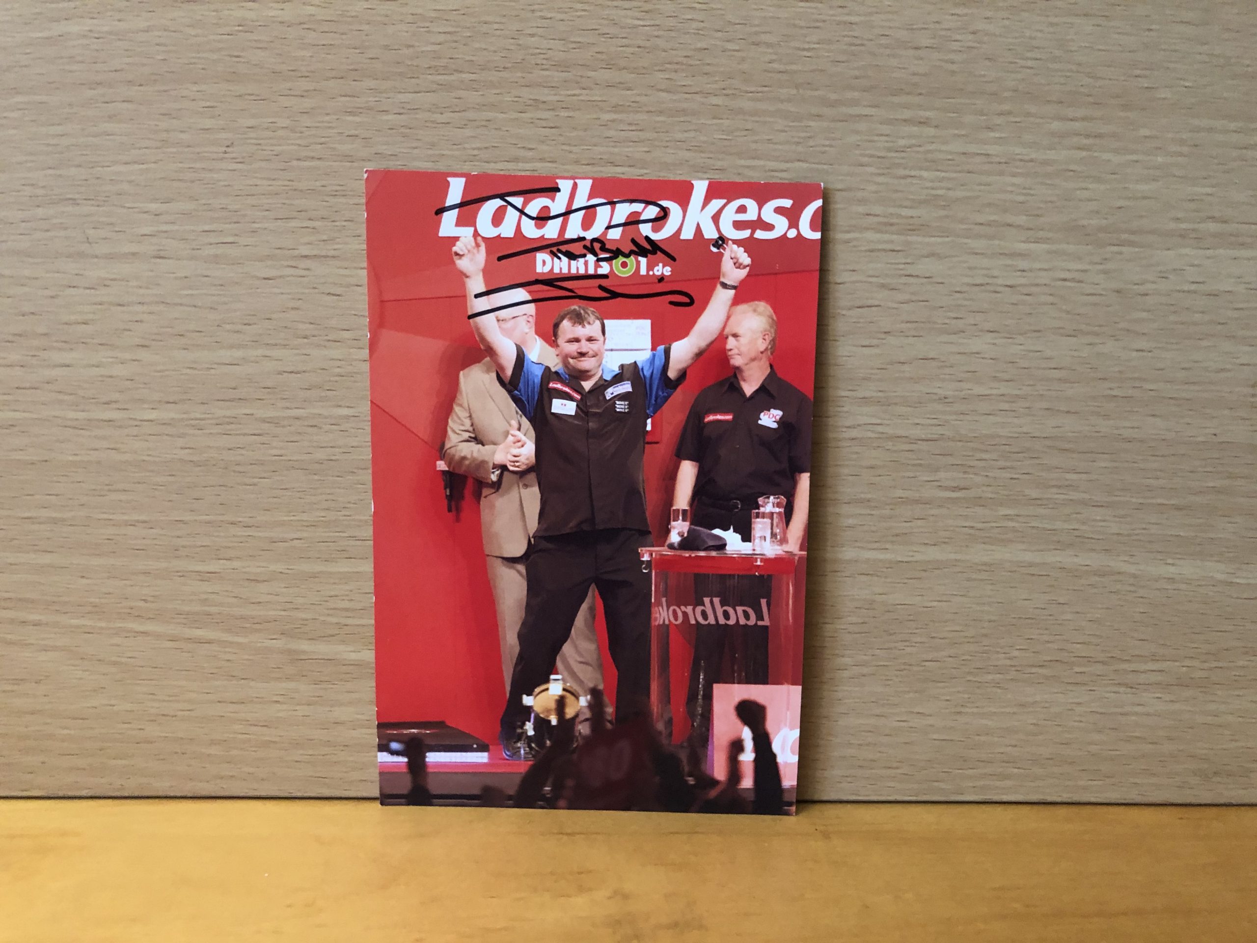 Terry Jenkins Signed Colour Photo Terry Jenkins Signed Colour Photo