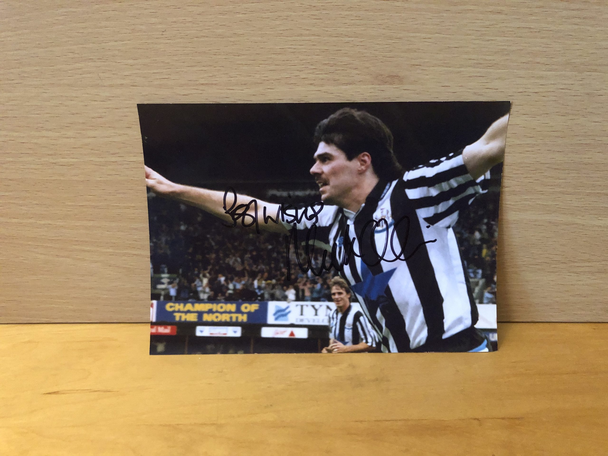 Micky Quinn Signed Colour Photo Micky Quinn Signed Colour Photo