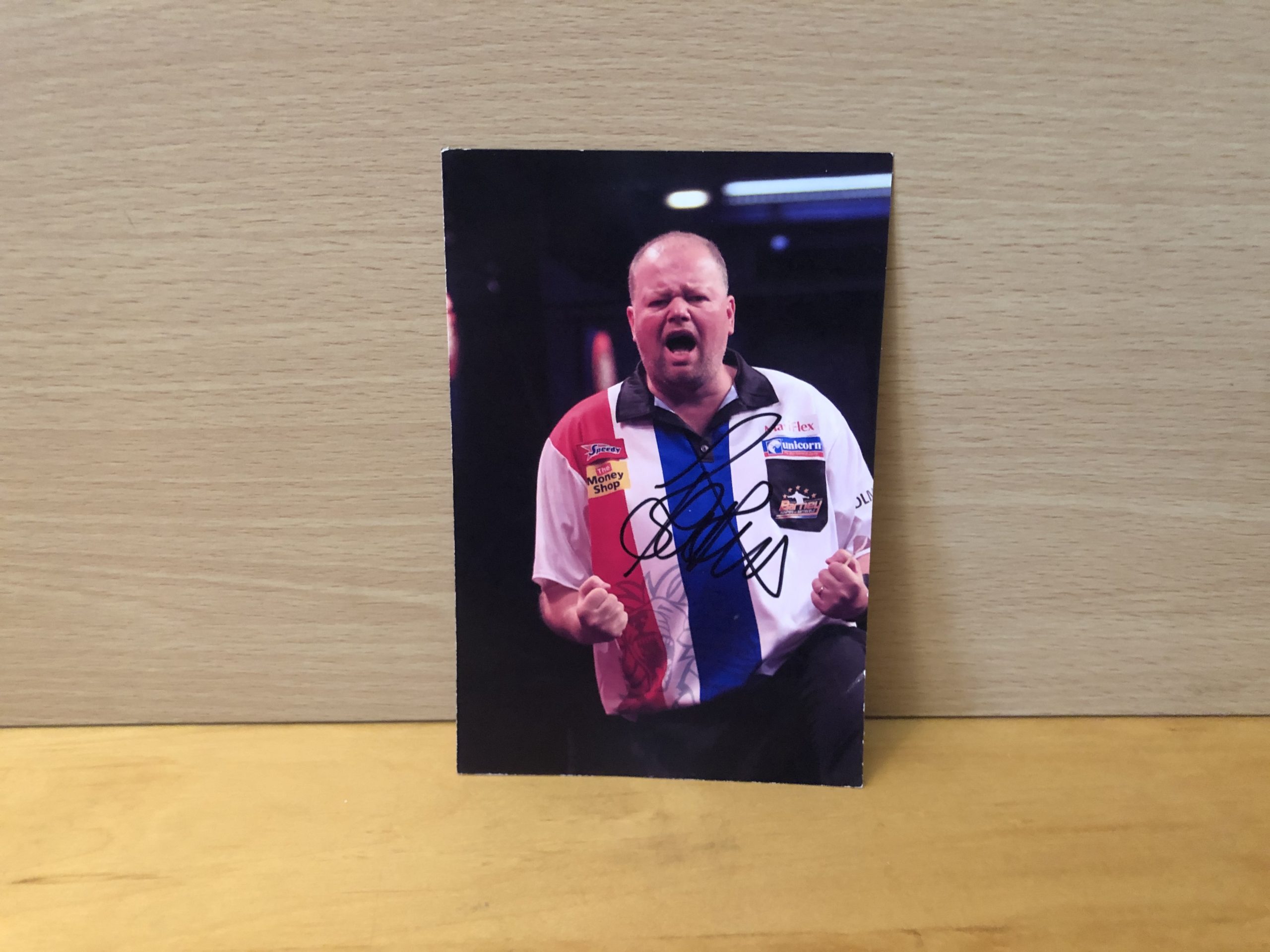 Raymond van Barneveld Signed Colour Photo Raymond van Barneveld Signed Colour Photo