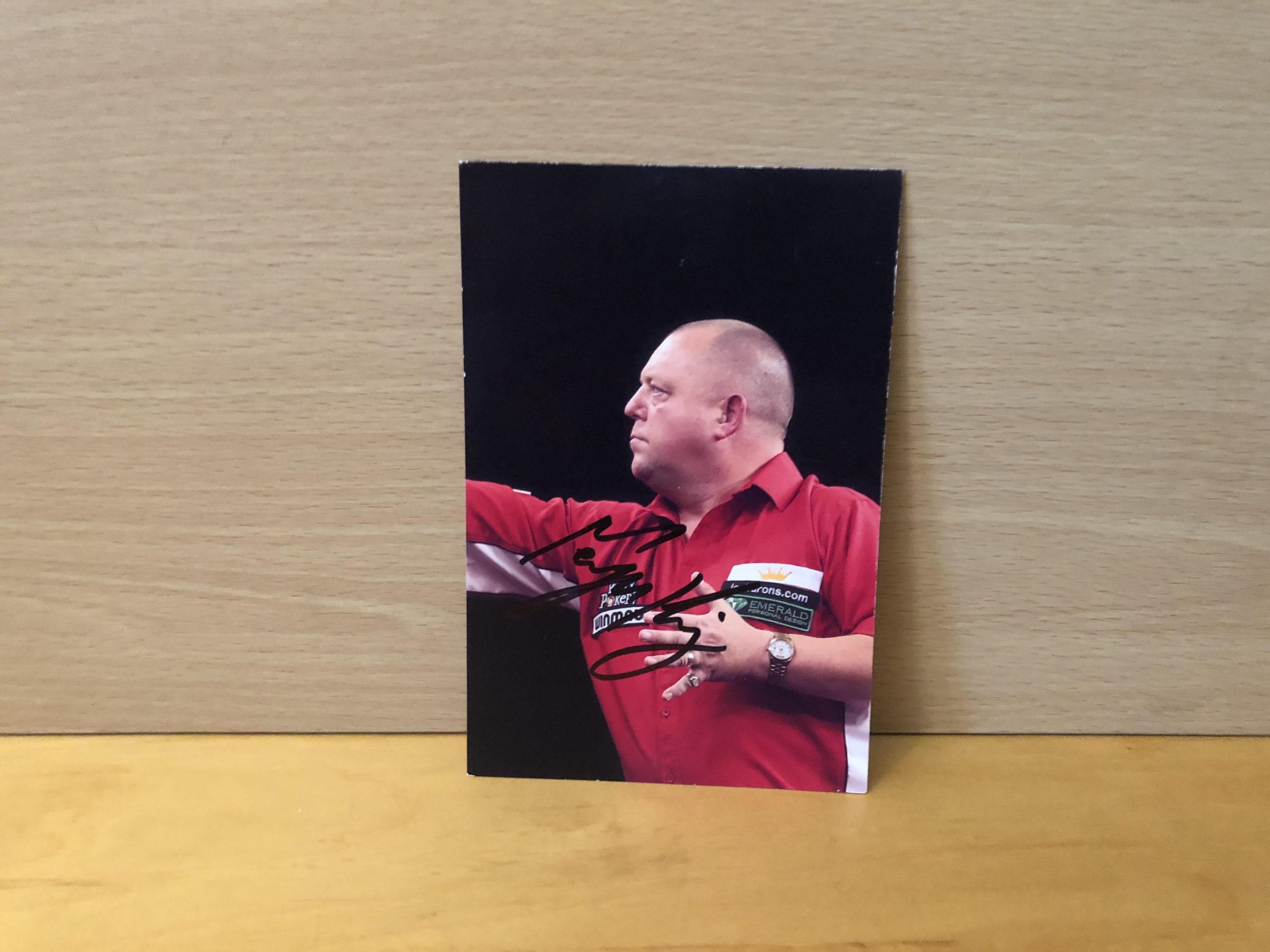 Mervyn King Signed Colour Photo Mervyn King Signed Colour Photo