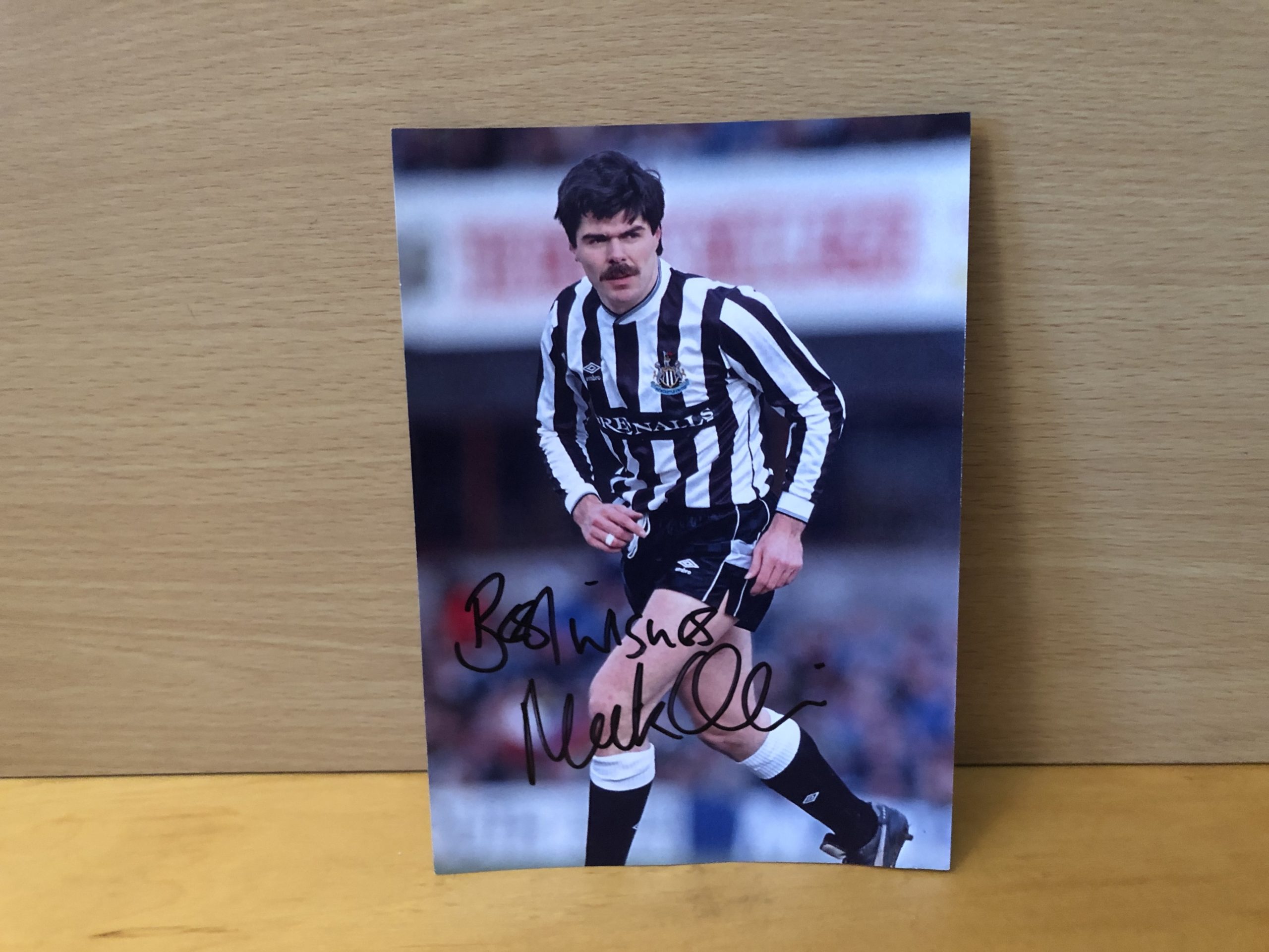 Micky Quinn Signed Colour Photo Micky Quinn Signed Colour Photo