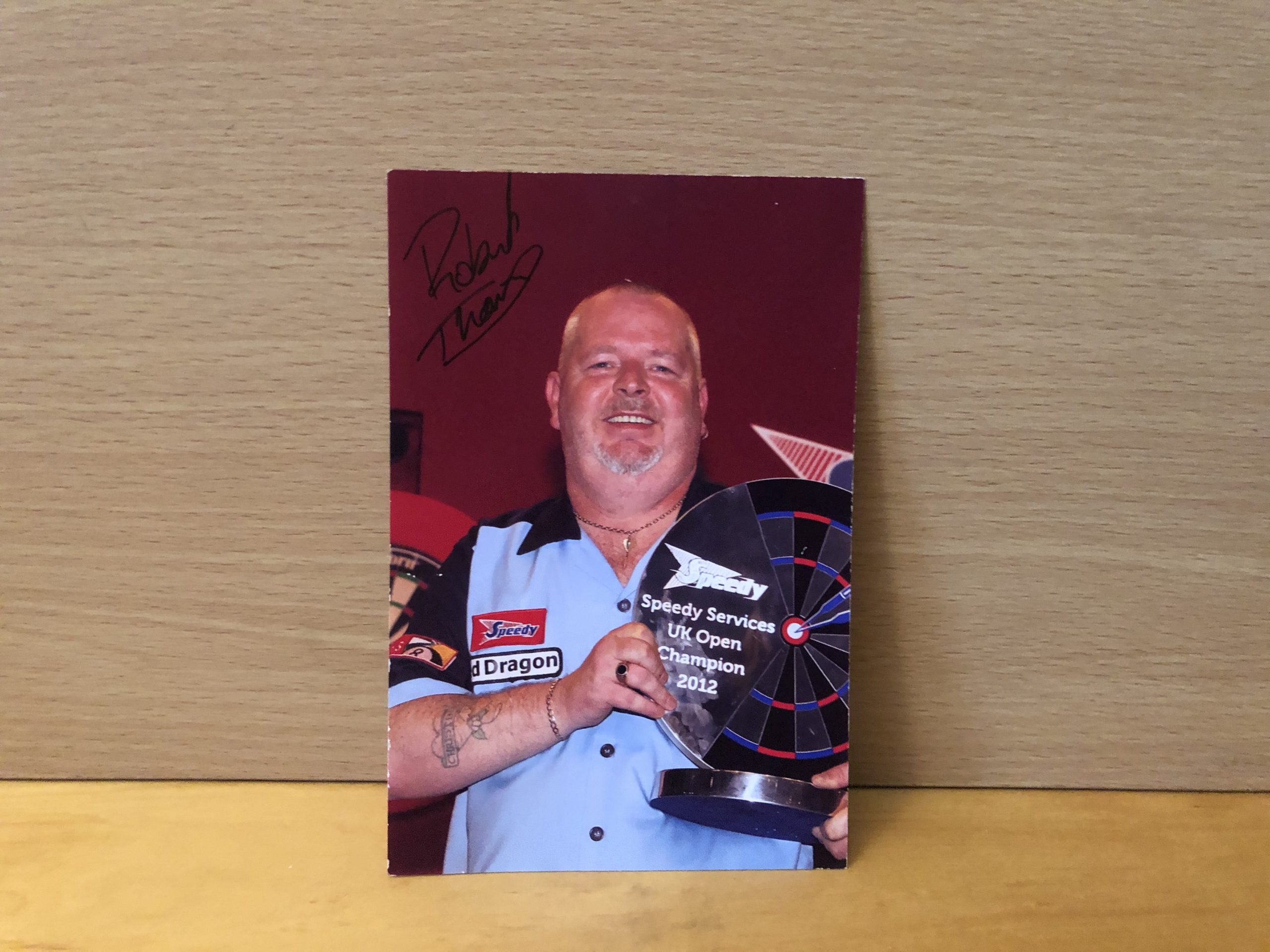 Robert Thornton Signed Colour Photo Robert Thornton Signed Colour Photo