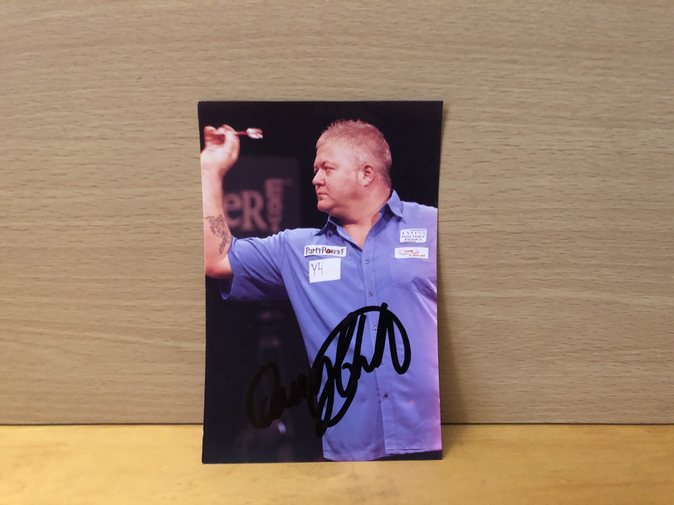 Darryl Fitton Signed Colour Photo Darryl Fitton Signed Colour Photo