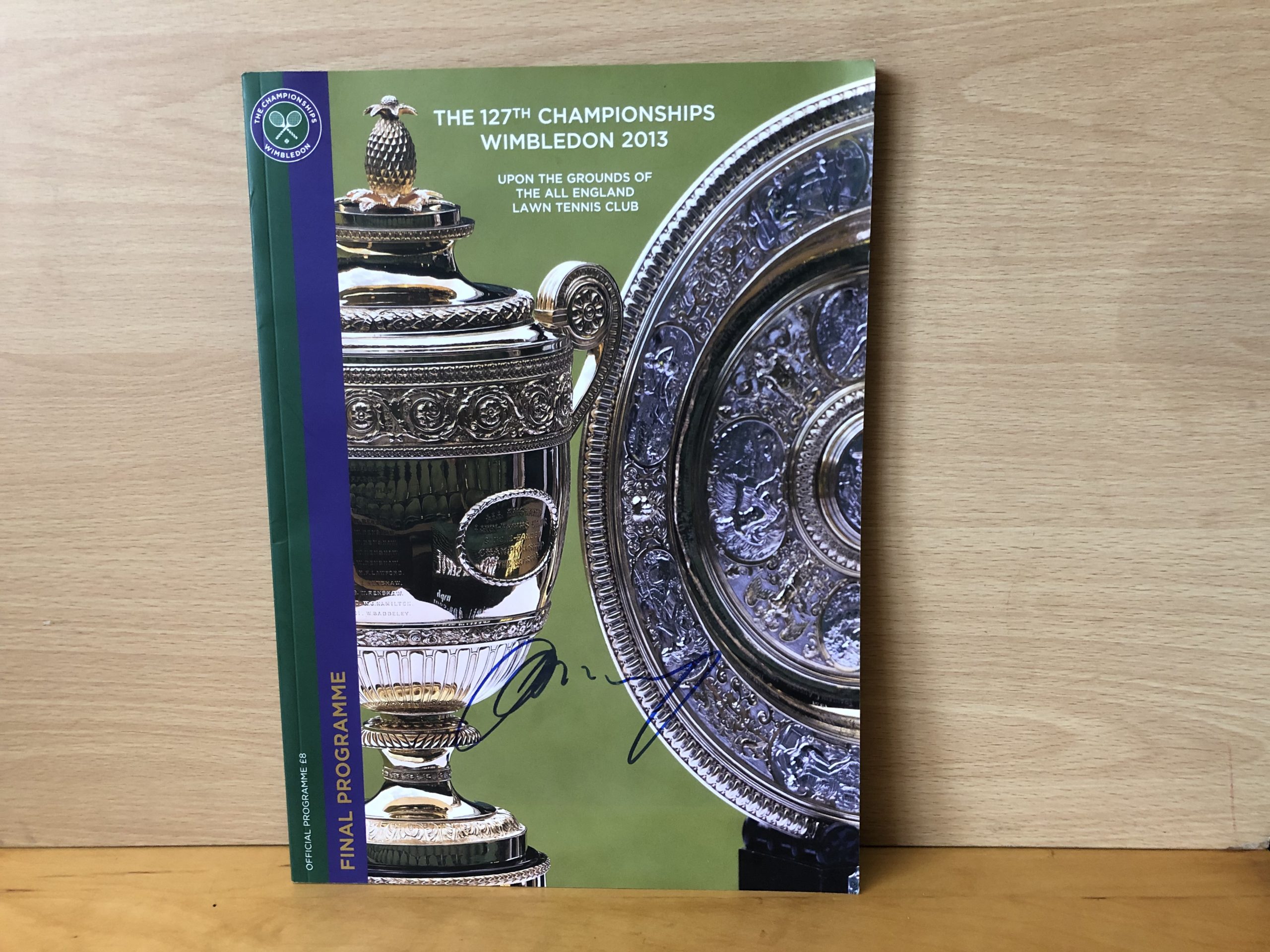 Andy Murray Signed Tennis Programme Andy Murray Signed Tennis Programme