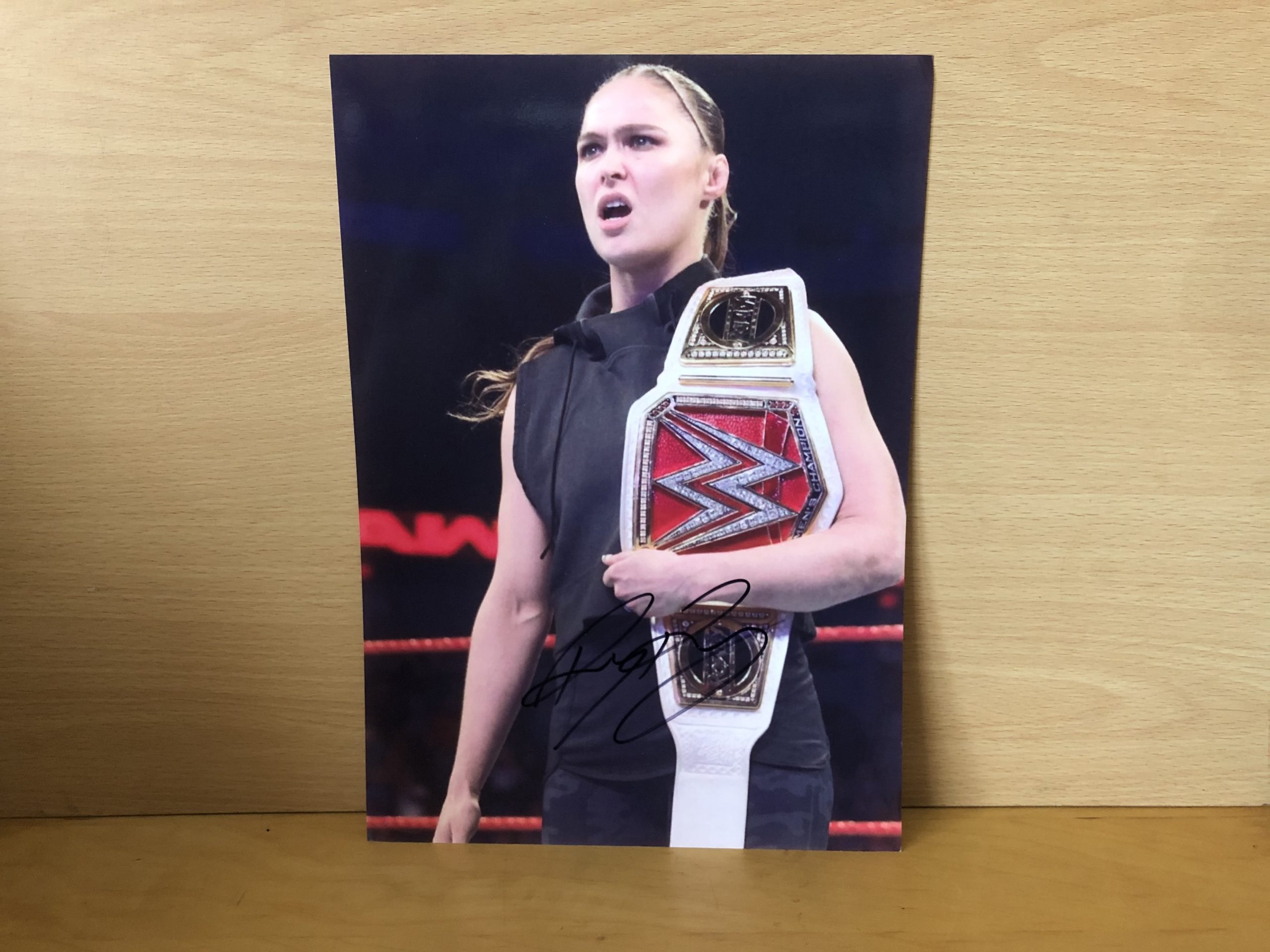 Ronda Rousey Signed Colour Photo Ronda Rousey Signed Colour Photo