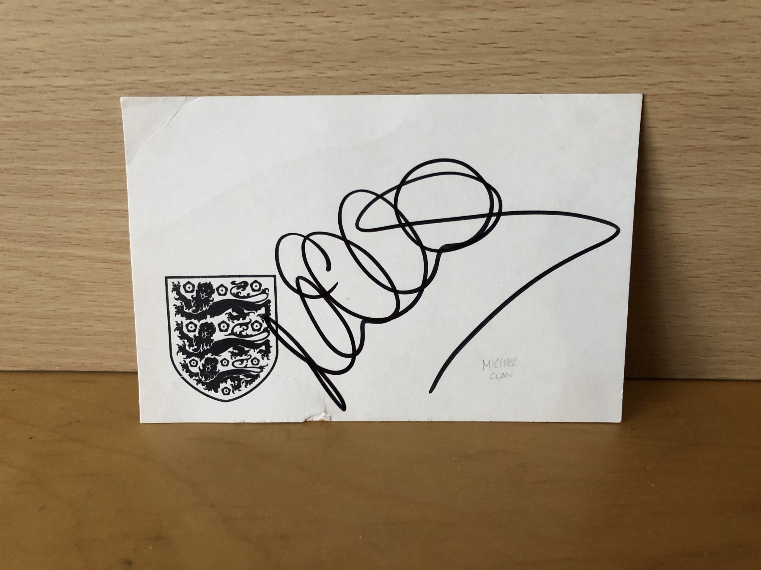 Unknown Michael Owen Signature