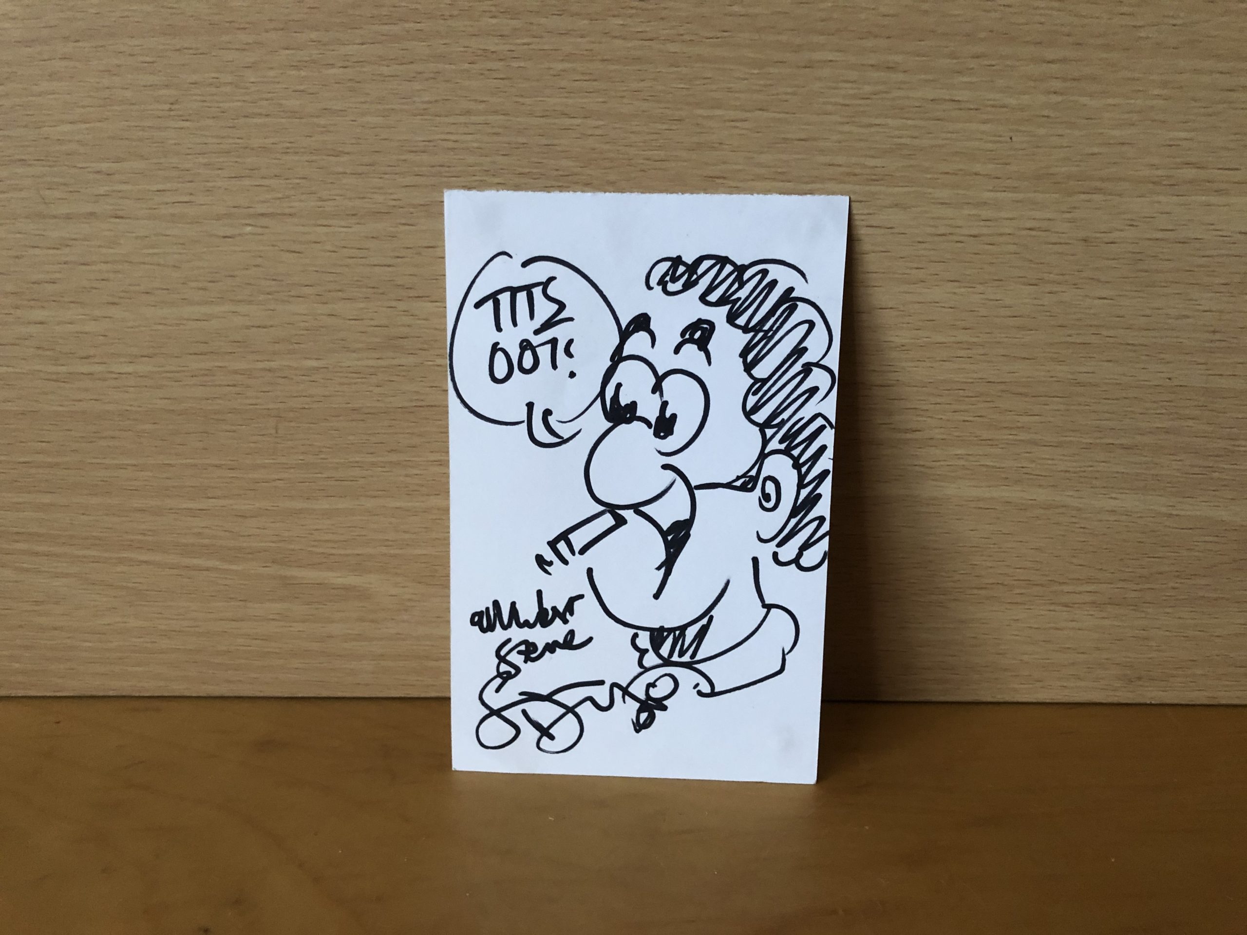 Unknown Signature and Drawing