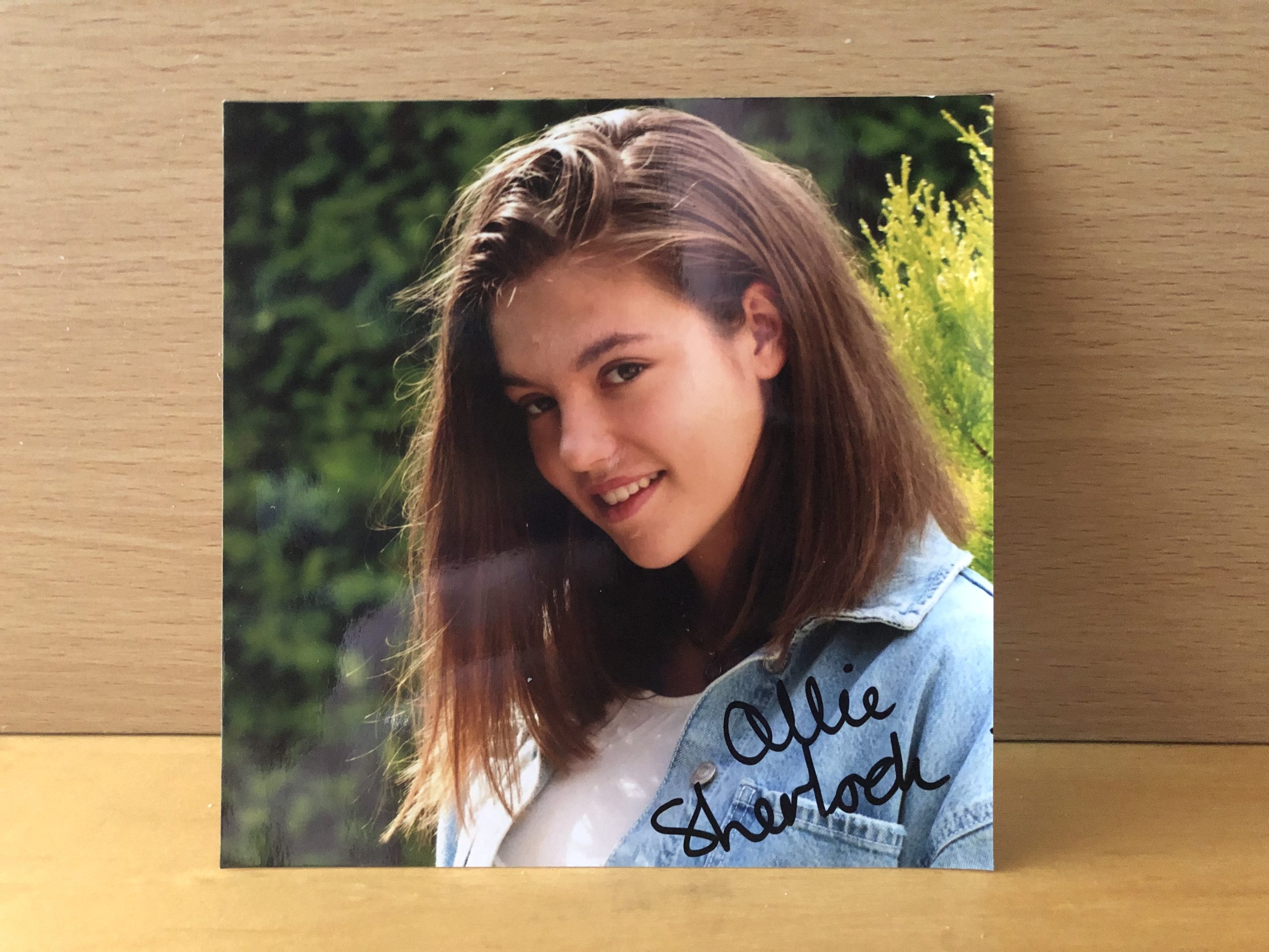 Allie Sherlock Signed Colour Photo Allie Sherlock Signed Colour Photo