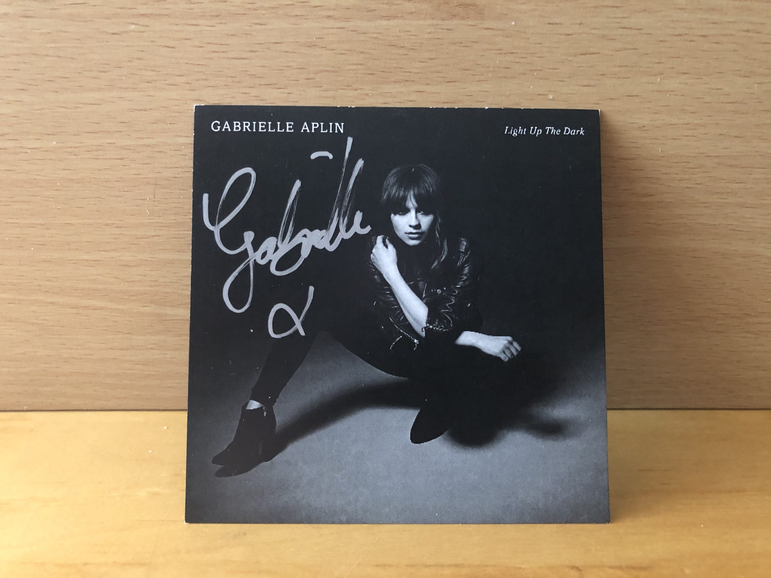Gabrielle Aplin Signed CD Card Gabrielle Aplin Signed CD Card