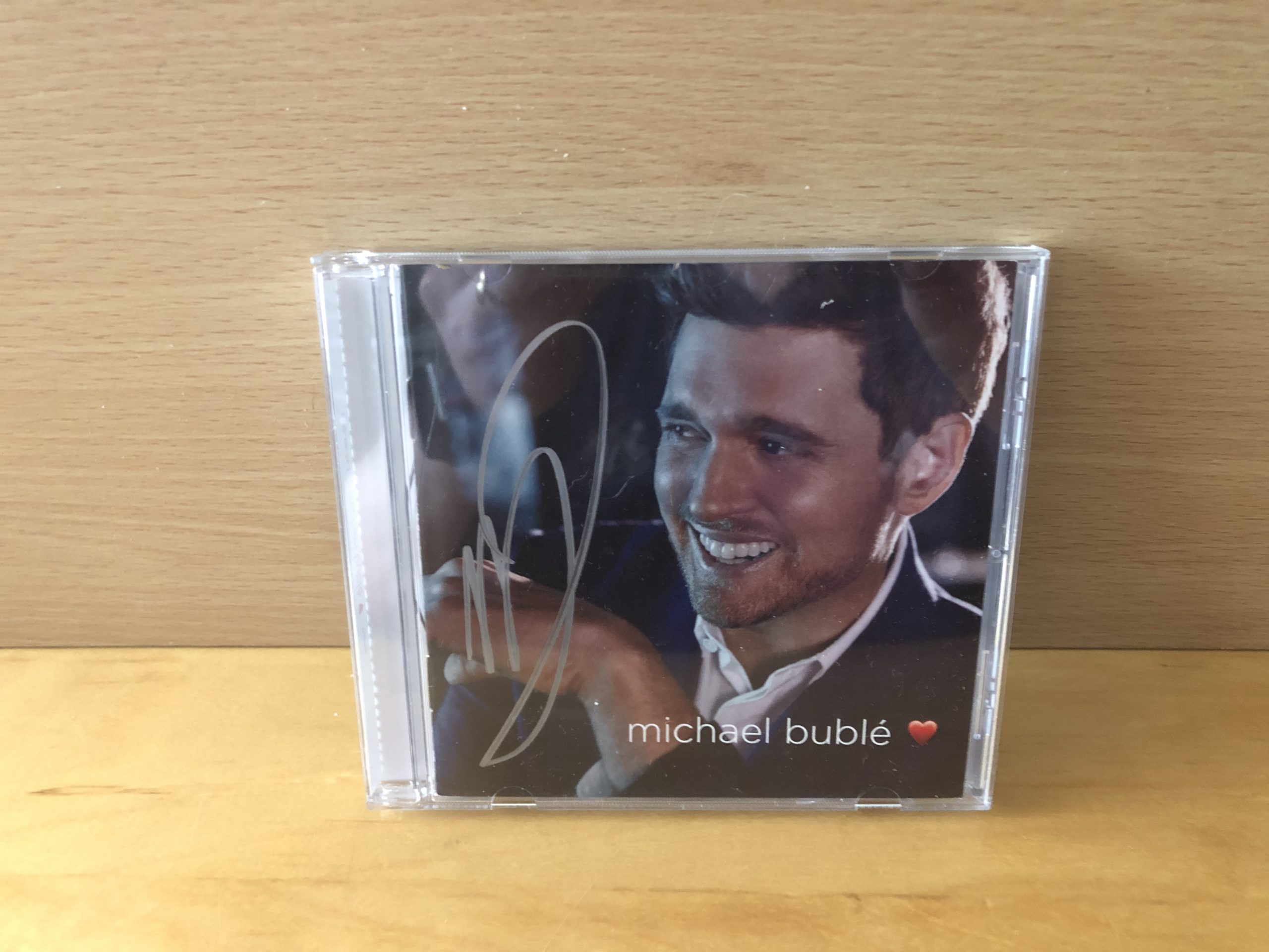 Michael Bublé Signed CD Cover Michael Bublé Signed CD Cover