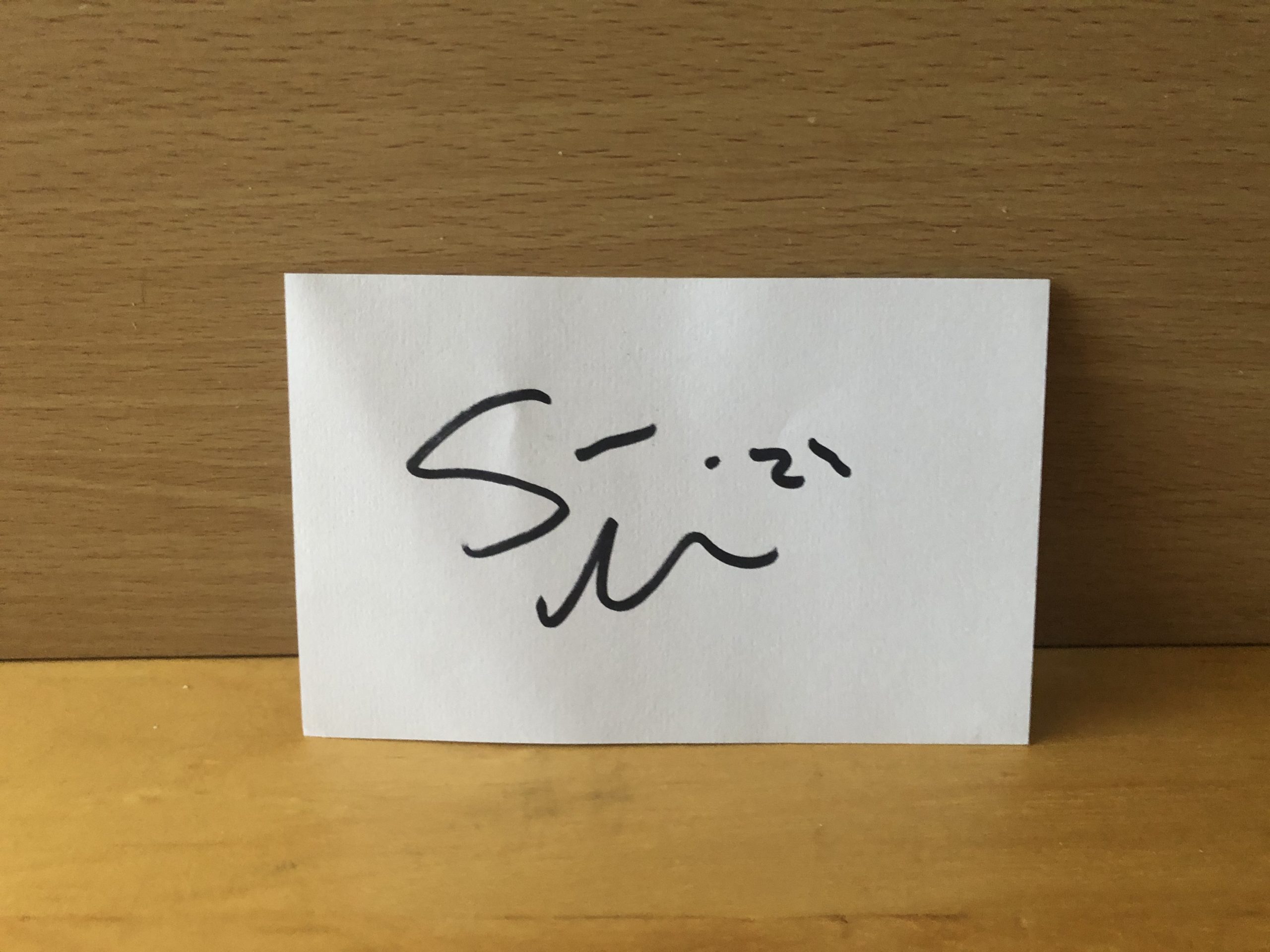 Sam Mewis Signed White Card Sam Mewis Signed White Card
