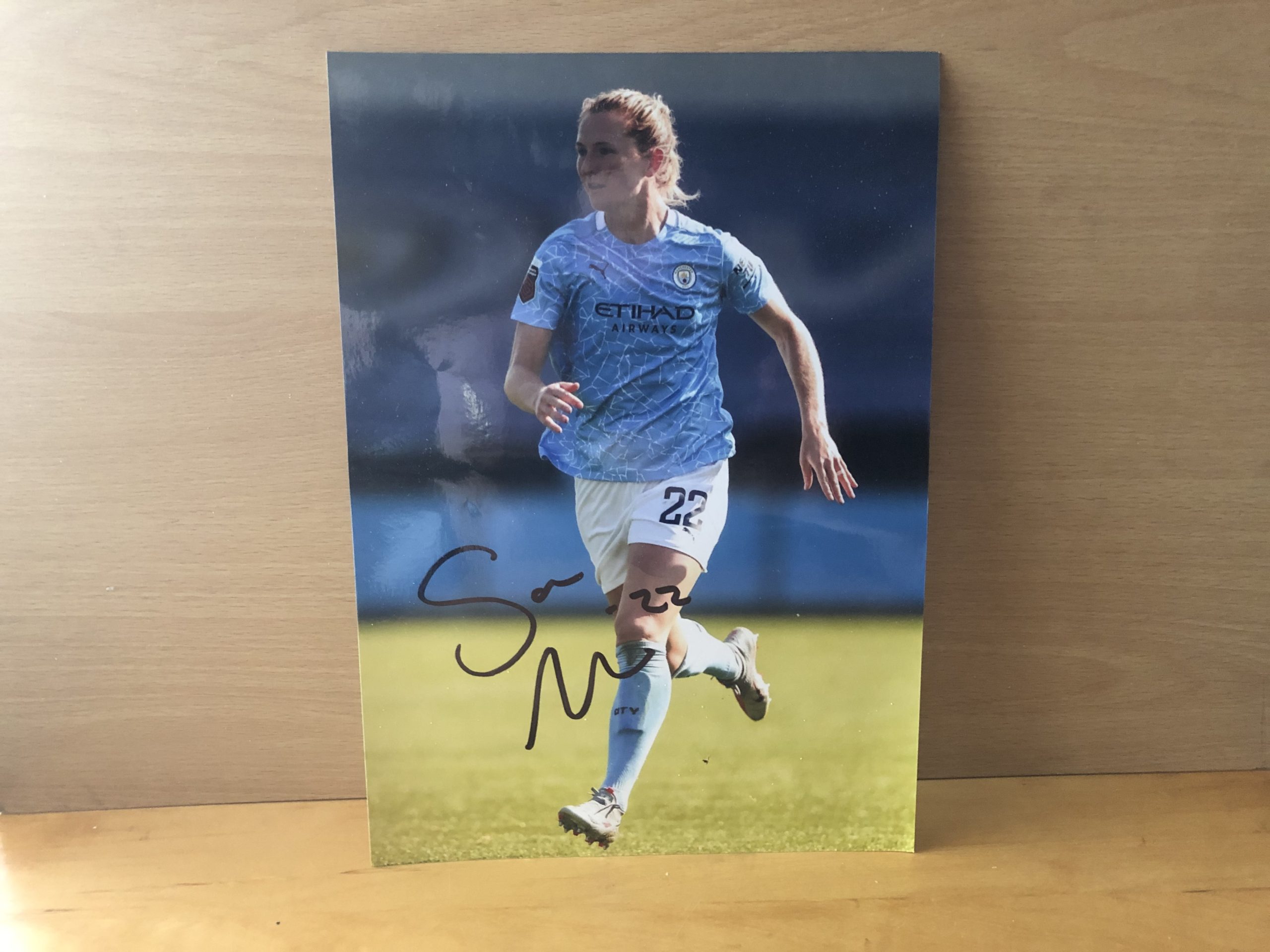 Sam Mewis Signed Colour Photo Sam Mewis Signed Colour Photo