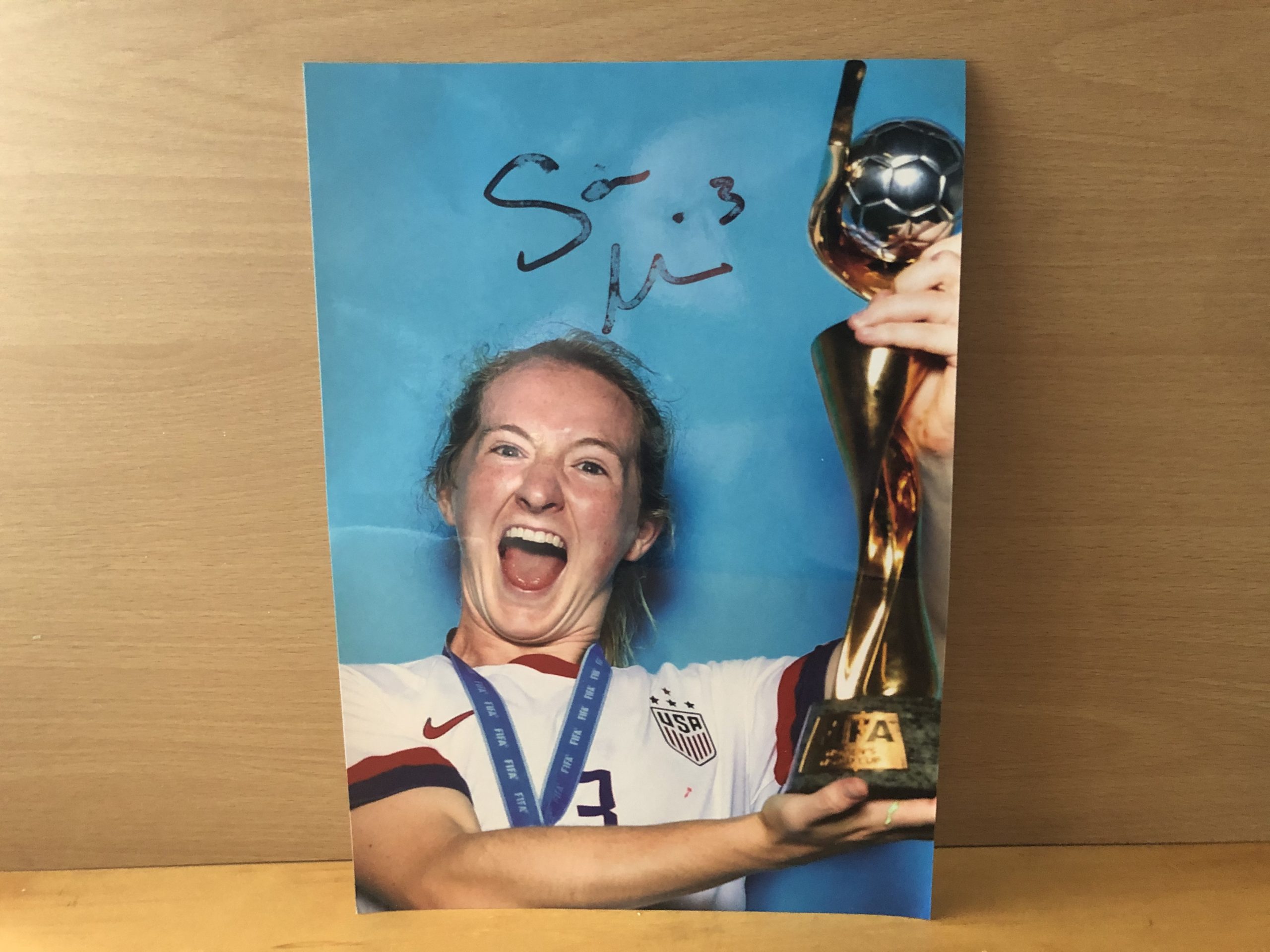 Sam Mewis Signed Colour Photo Sam Mewis Signed Colour Photo