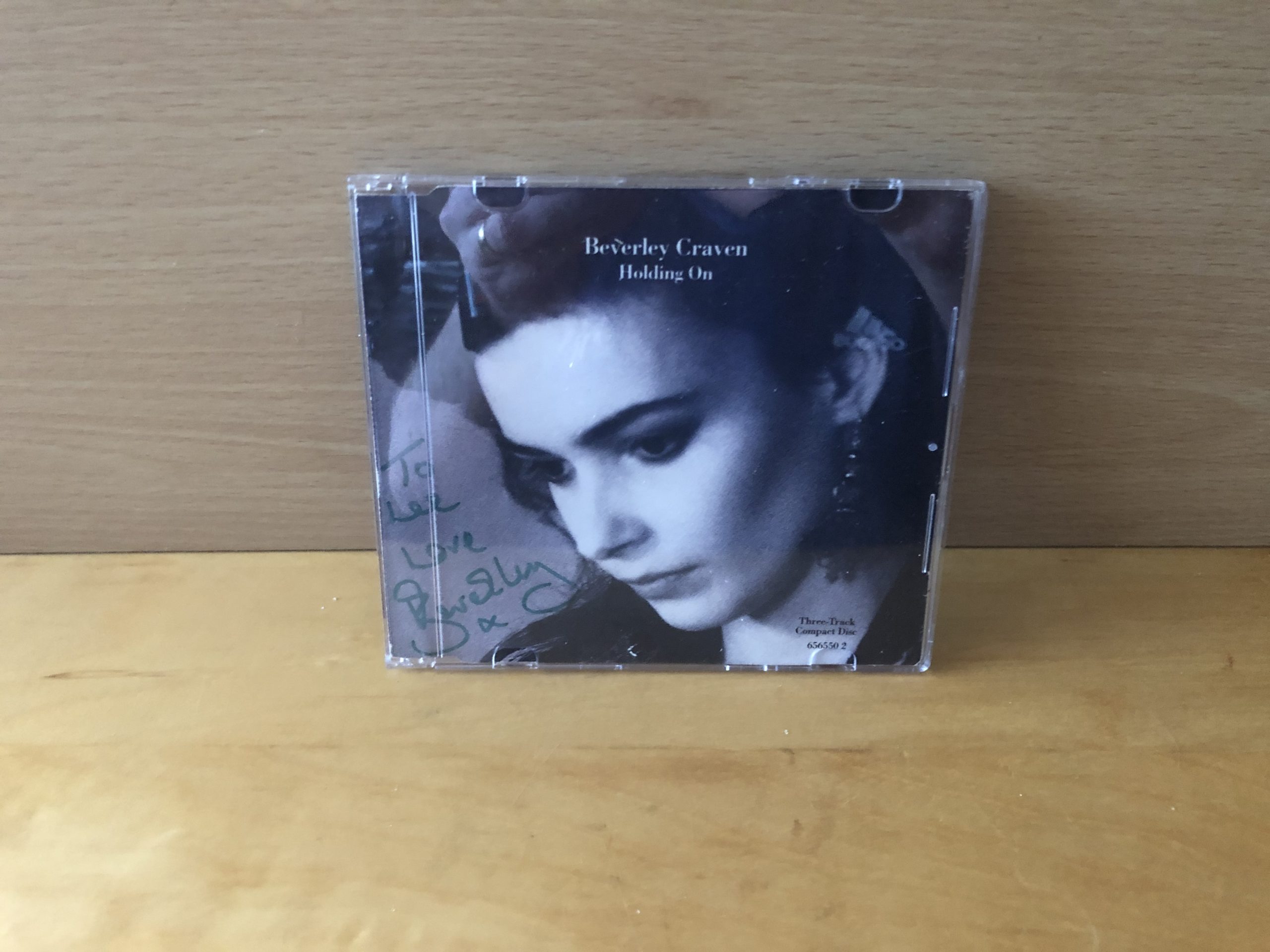 Beverley Craven Signed CD Single Cover Beverley Craven Signed CD Single Cover