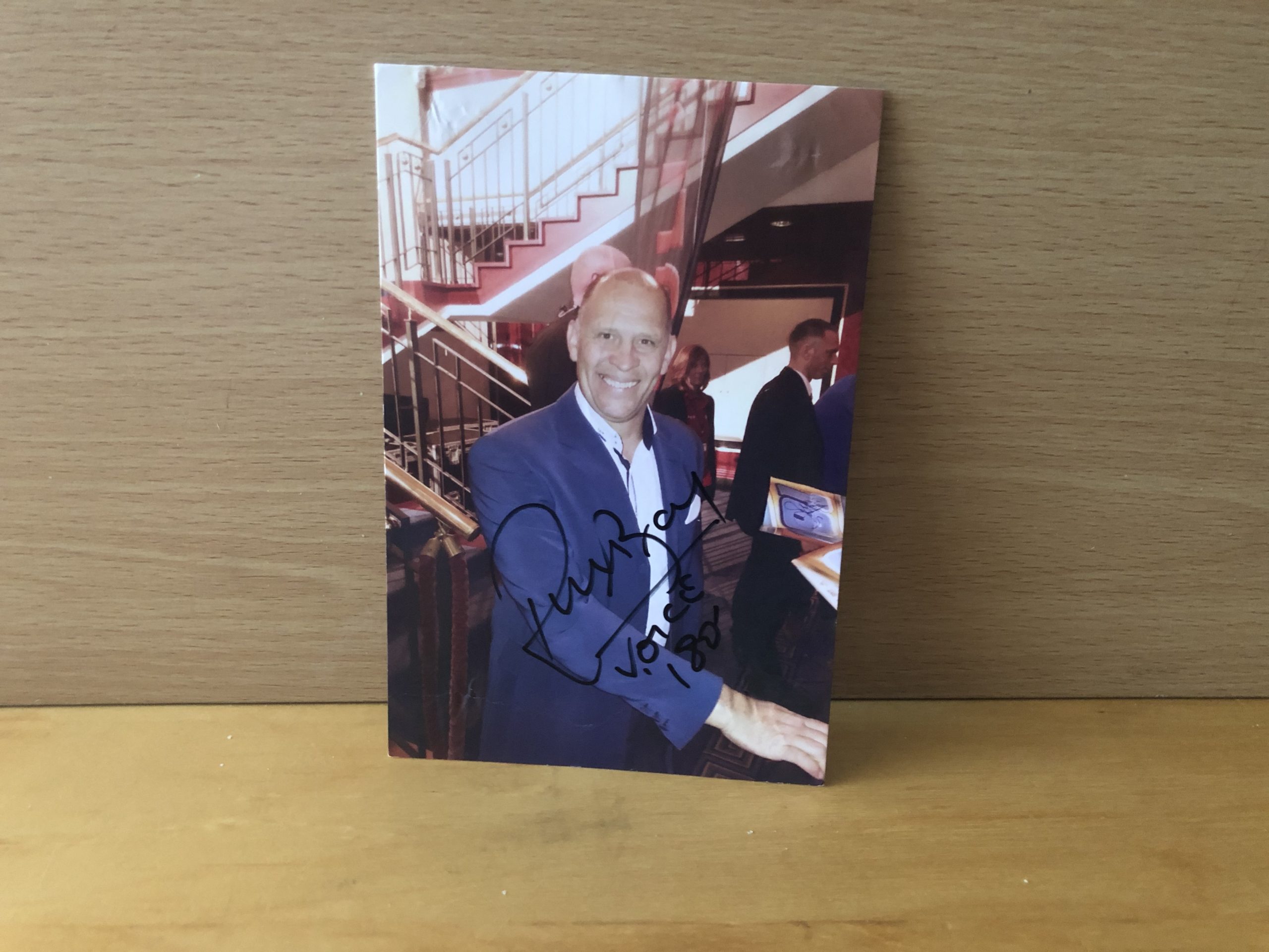 Russ Bray Signed Colour Photo Russ Bray Signed Colour Photo